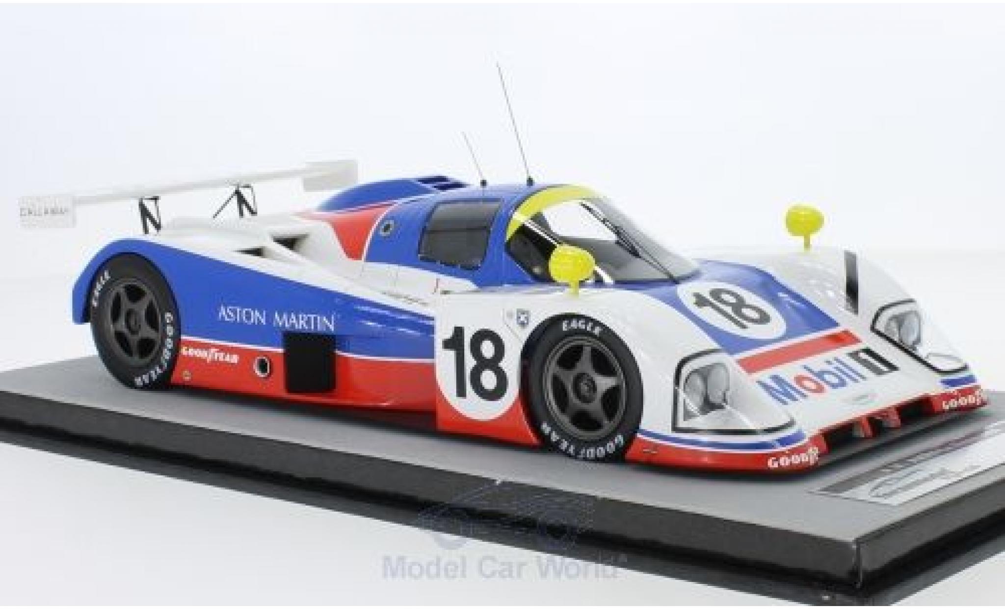 Aston Martin AMR1 1/18 Tecnomodel No.18 24h Le Mans 1989 C.Los/B.Redman modellino in miniatura
