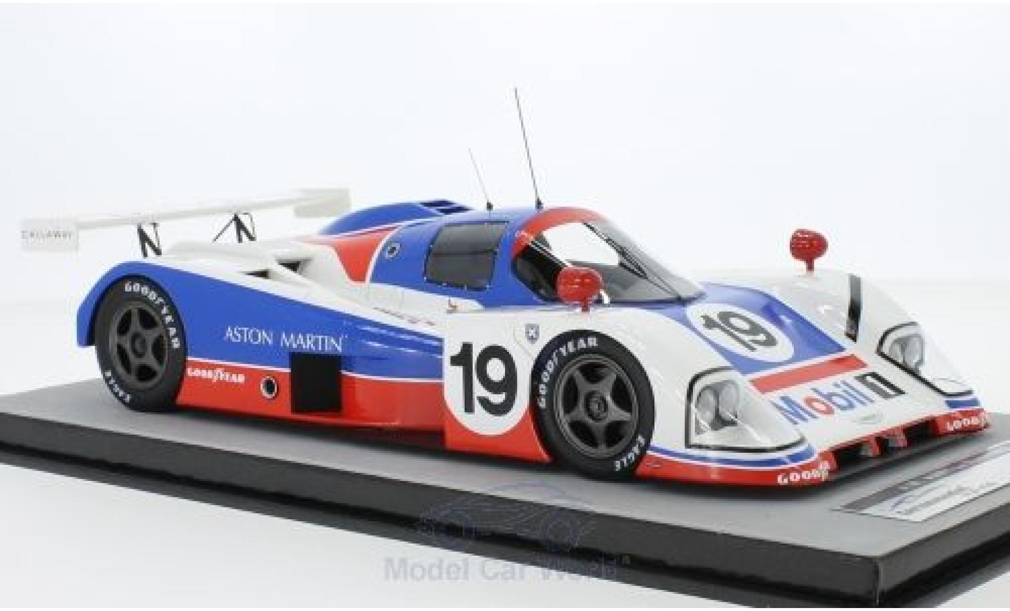 Aston Martin AMR1 1/18 Tecnomodel No.19 24h Le Mans 1989 D.Sears/B.Redman/R.Mallock modellino in miniatura