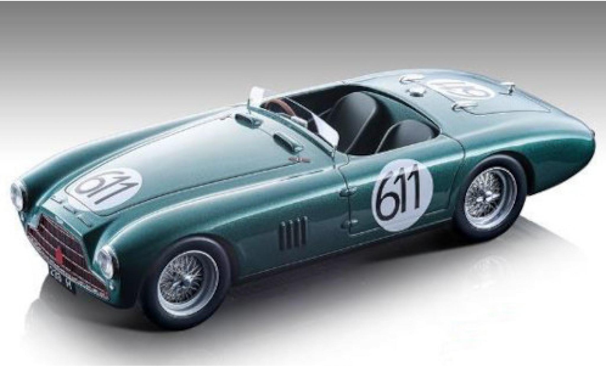 Aston Martin DB3 1/18 Tecnomodel /S RHD No.611 Mille Miglia 1953 R.Parnell/L.Klementaski modellino in miniatura