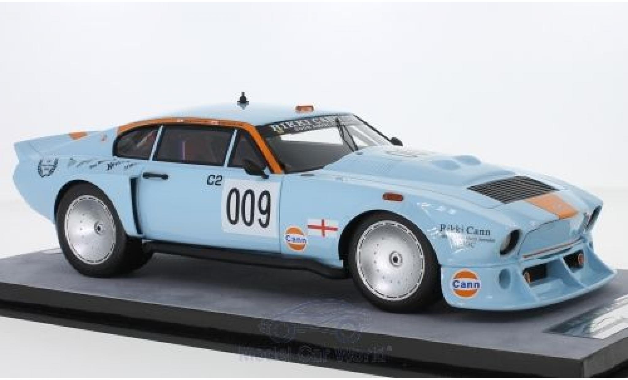 Aston Martin V8 1/18 Tecnomodel RHD No.009 AMOC 2008 R.Cann modellino in miniatura