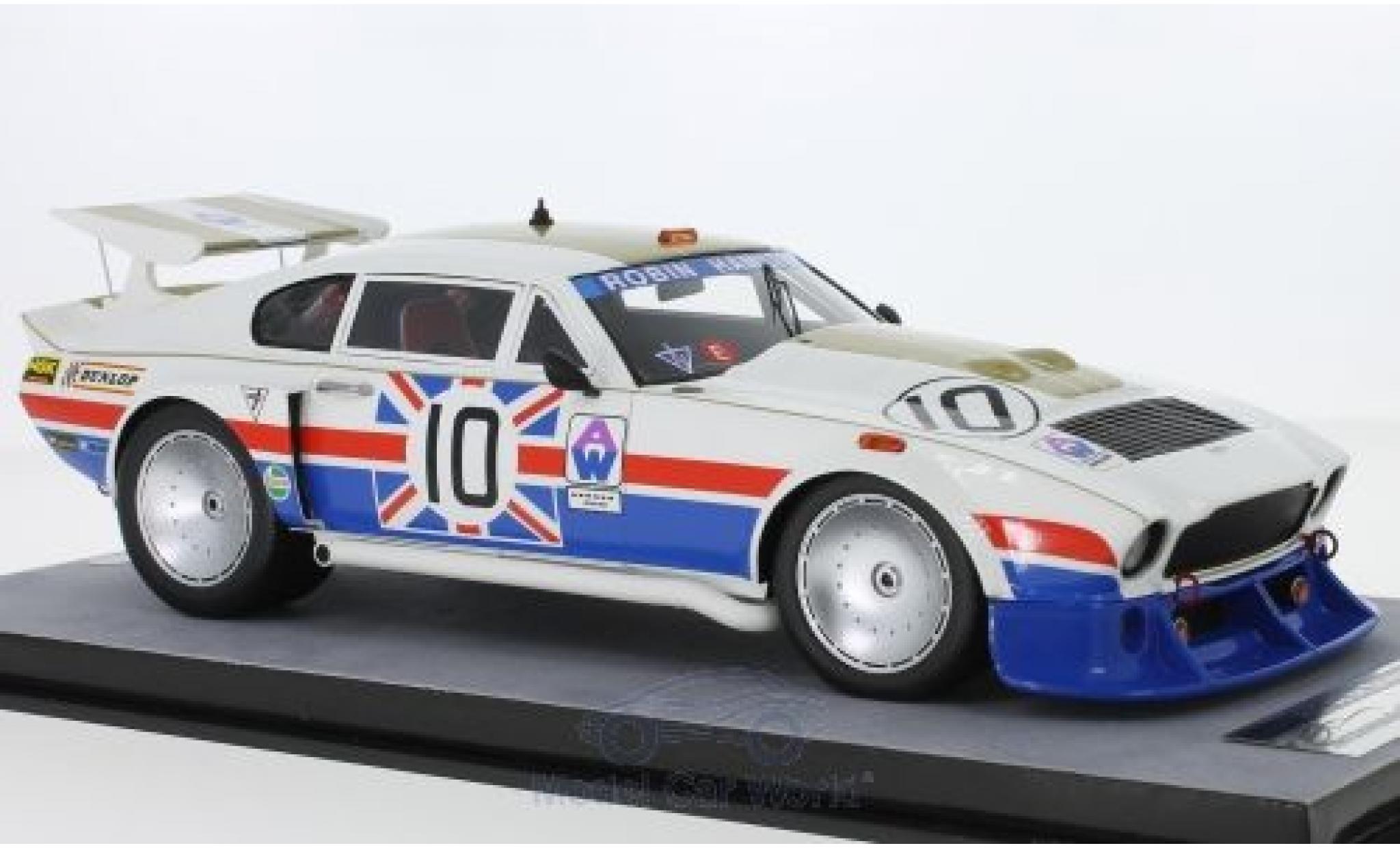 Aston Martin V8 1/18 Tecnomodel RHD No.10 6h Silverstone 1980 D.Bell/R.Hamilton/W.Green modellino in miniatura