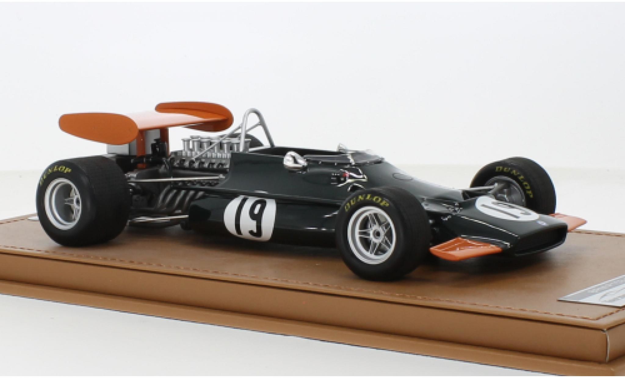 Brm P153 1/18 Tecnomodel BRM No.19 Formel 1 GP Südafrika 1970 1:18 modellino in miniatura
