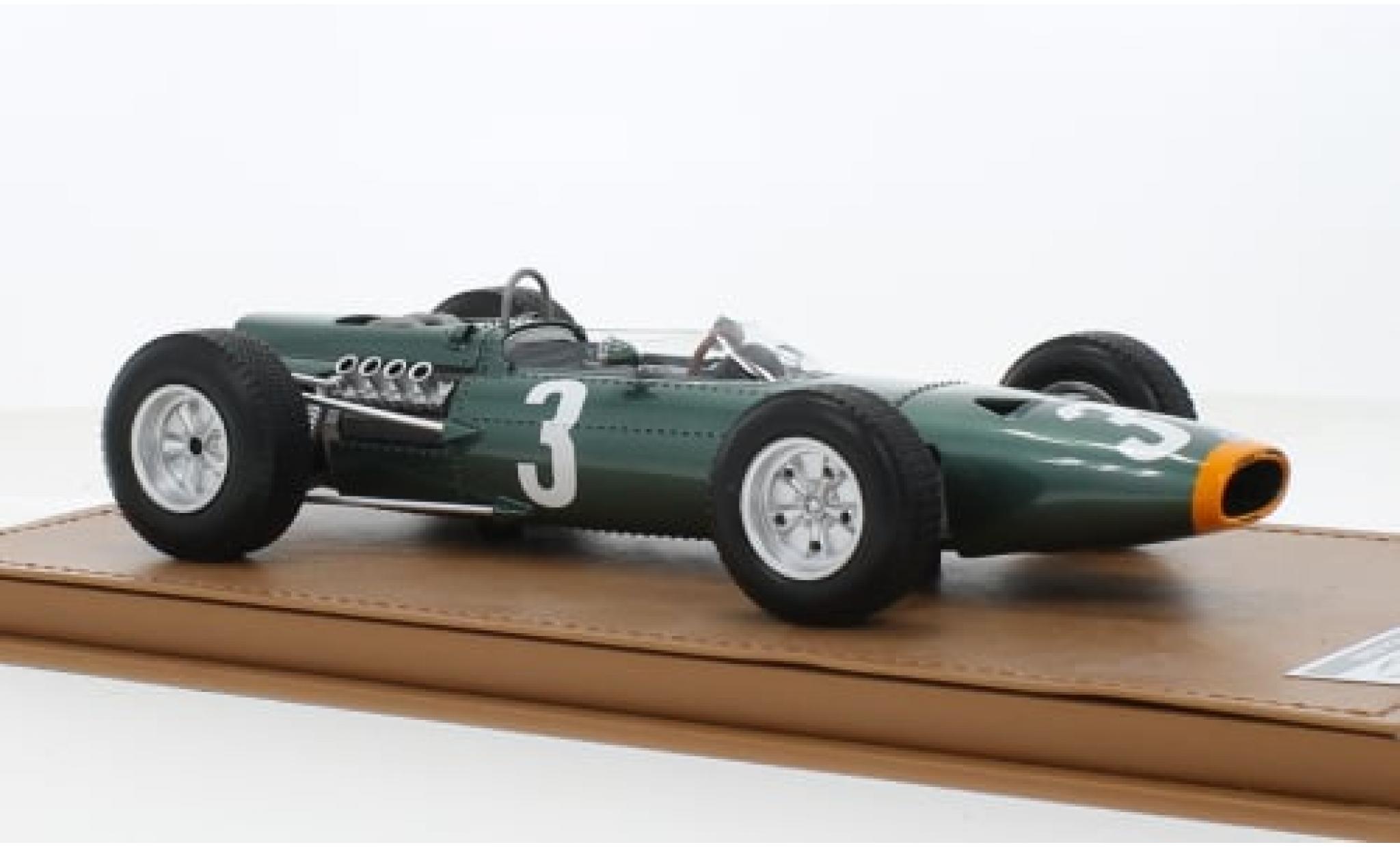 Brm P261 1/18 Tecnomodel BRM No.3 Formel 1 GP Monaco 1965 1:18 modellino in miniatura