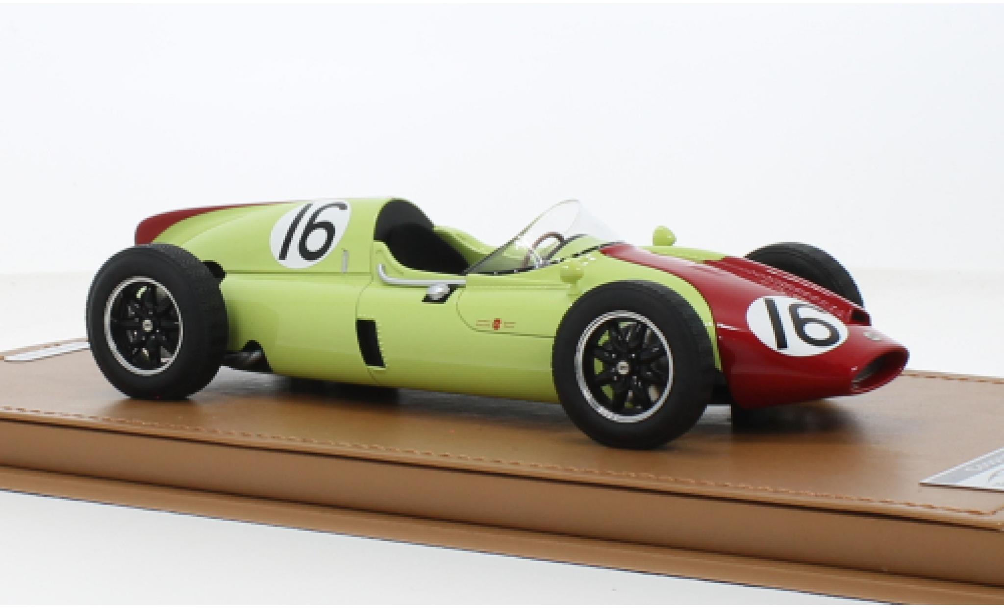 Cooper T51 1/18 Tecnomodel No.16 Formel 1 GP Monaco 1960 1:18 modellino in miniatura