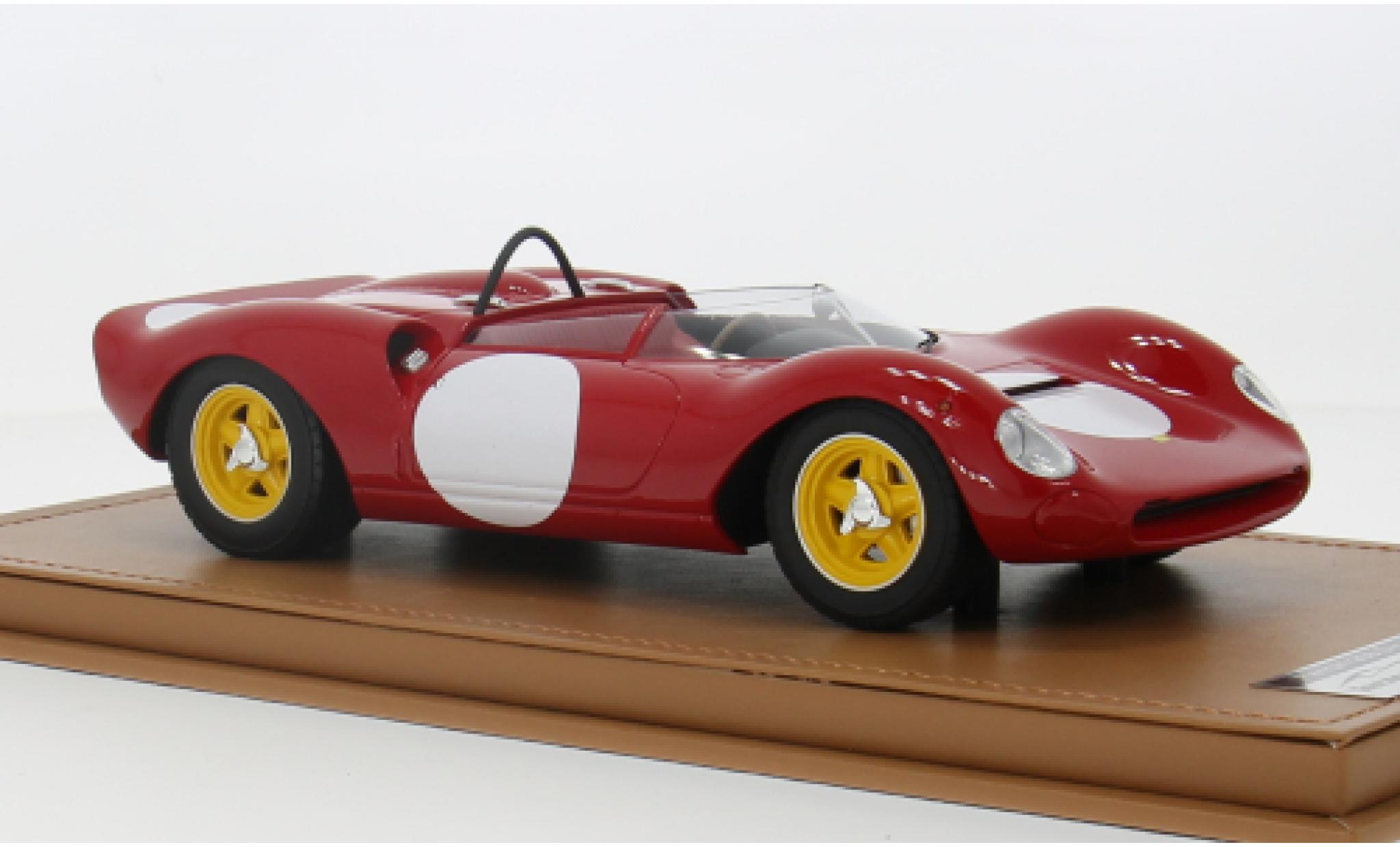 Ferrari 206 1/18 Tecnomodel Dino SP rot RHD Scuderia SEFAC 1965 1:18 modellino in miniatura