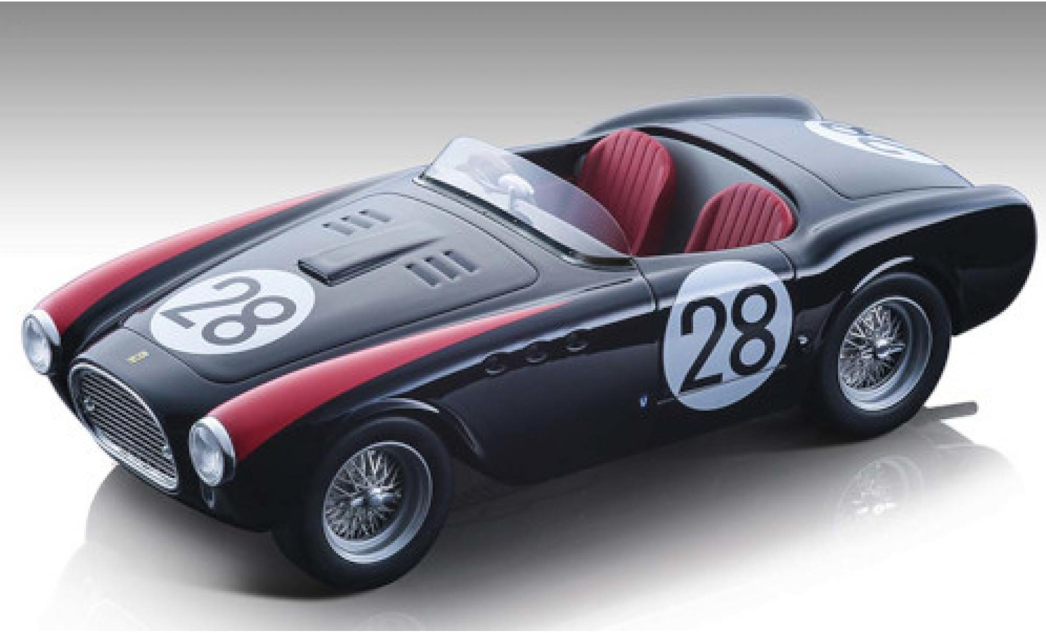 Ferrari 225 1/18 Tecnomodel S RHD No.28 GP Portugal 1953 M.Valentim modellino in miniatura