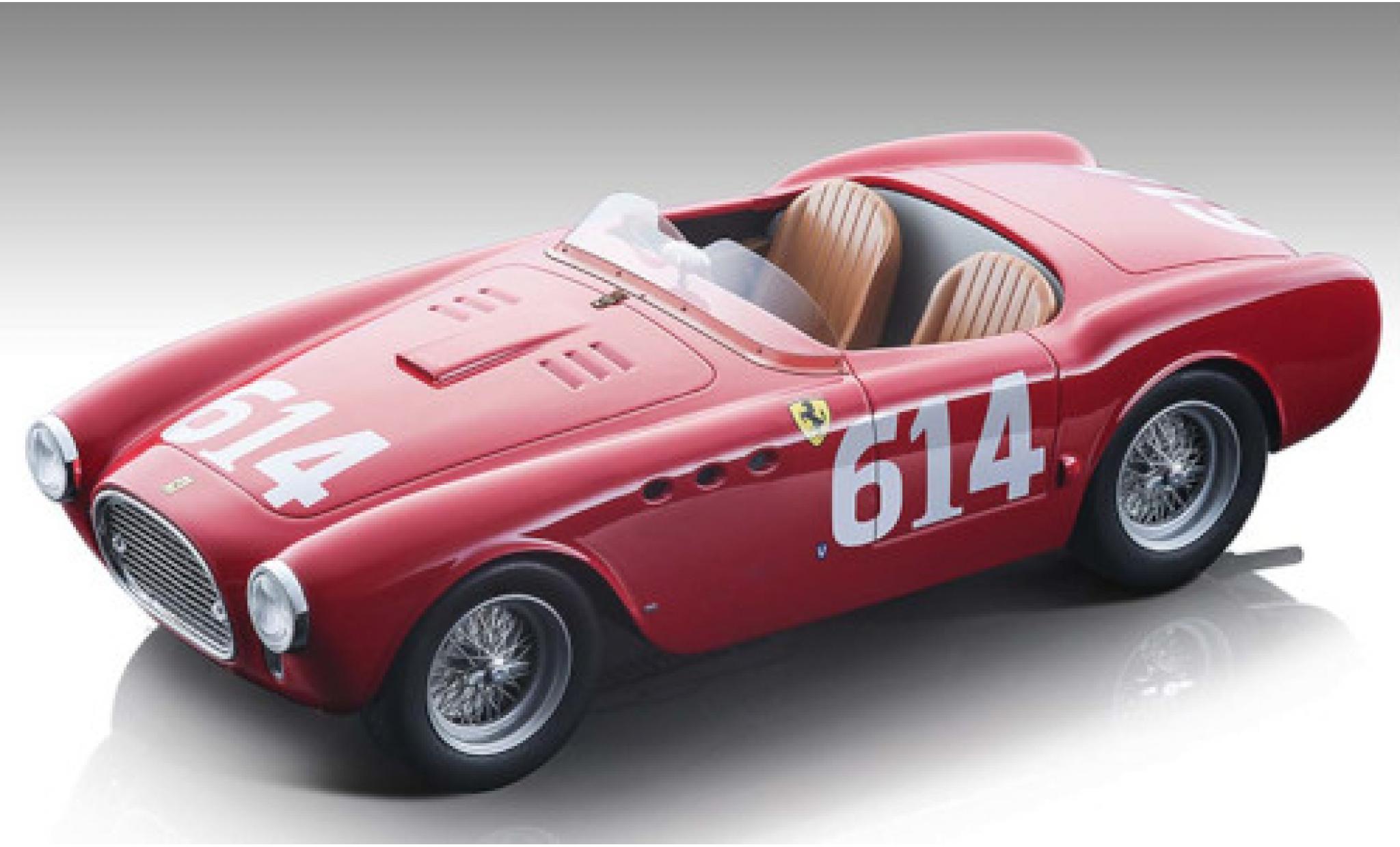 Ferrari 225 1/18 Tecnomodel S RHD No.614 Mille Miglia 1952 P.Taruffi/M.Vandelli modellino in miniatura