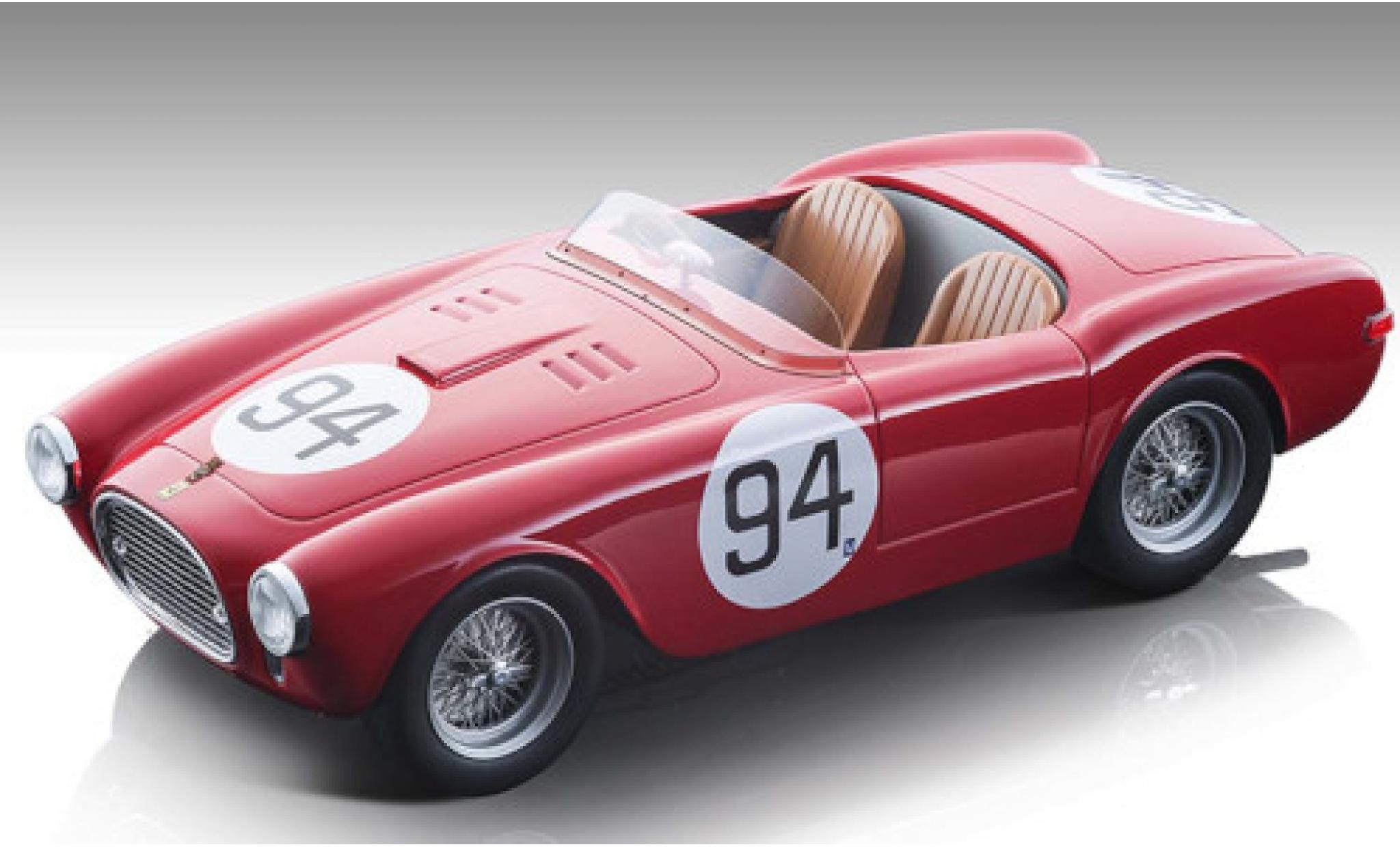 Ferrari 225 1/18 Tecnomodel S RHD No.94 GP Monaco 1952 V.Marzotto modellino in miniatura