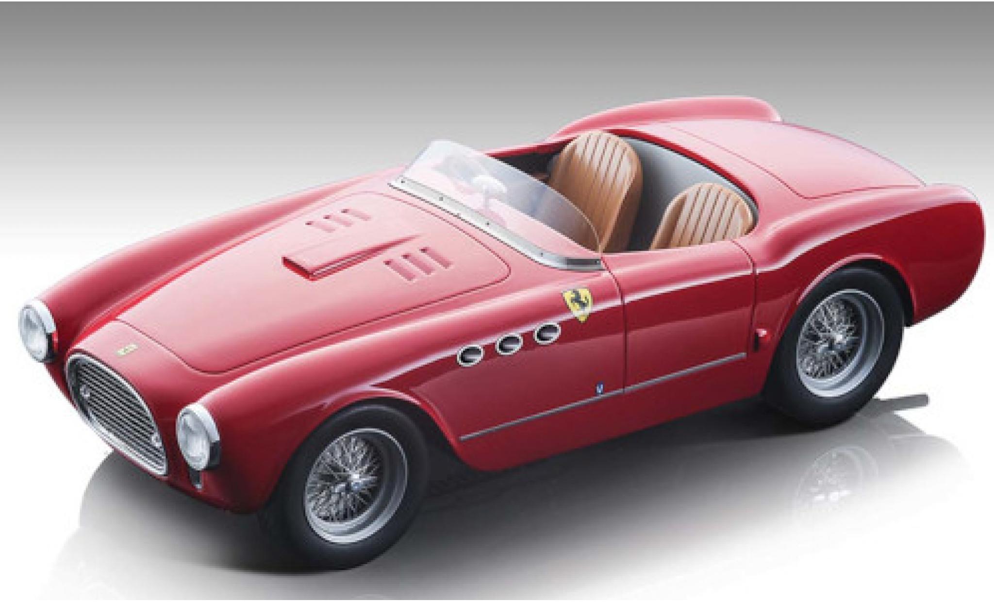 Ferrari 225 1/18 Tecnomodel S rosso RHD 1952 Press Version modellino in miniatura