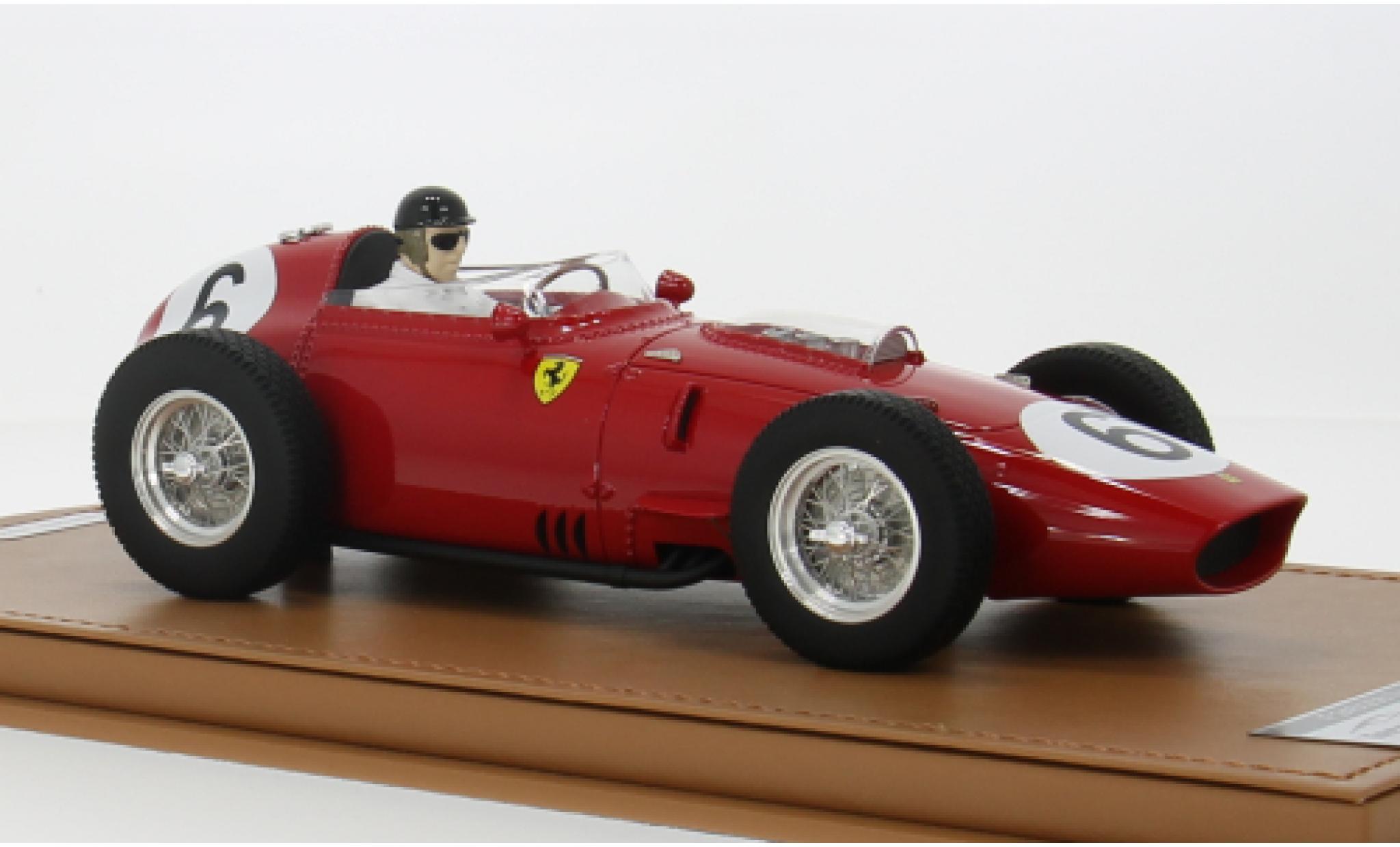 Ferrari 246 1/18 Tecnomodel No.20 Formel 1 GP Deutschland 1960 1:18 modellino in miniatura