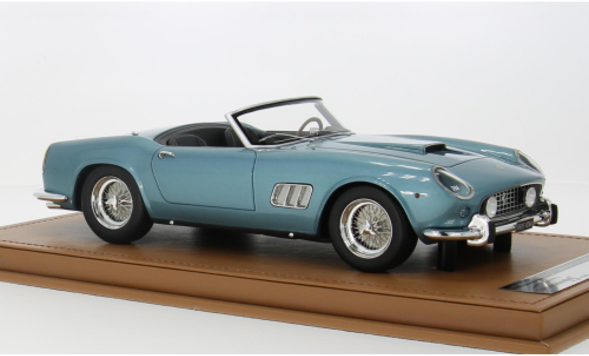 Ferrari 250 1/18 Tecnomodel GT California Spyder metallise blau 1960 1:18 modellino in miniatura