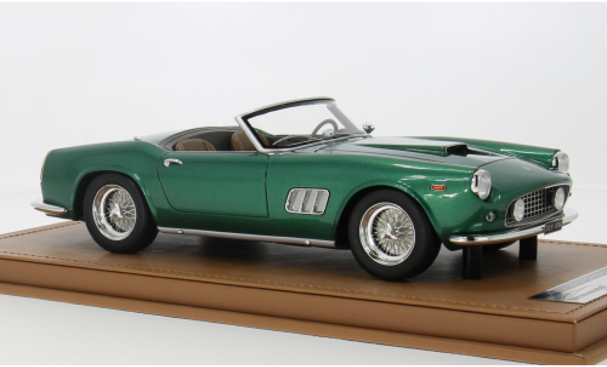 Ferrari 250 1/18 Tecnomodel GT California Spyder metallise grün 1960 1:18 modellino in miniatura
