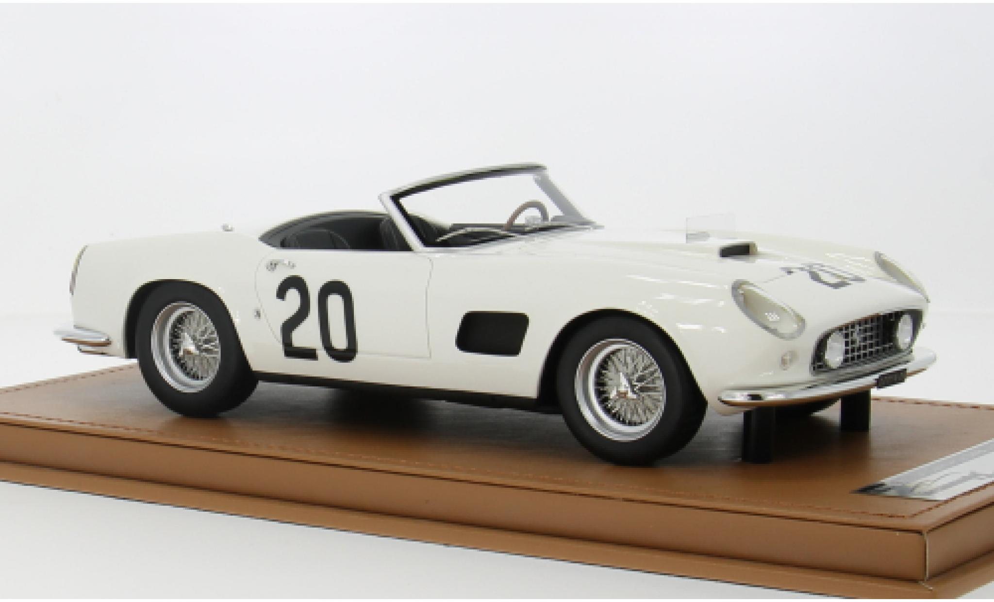 Ferrari 250 1/18 Tecnomodel GT California SWB No.20 N.A.R.T. 24h Le Mans 1960 1:18 modellino in miniatura
