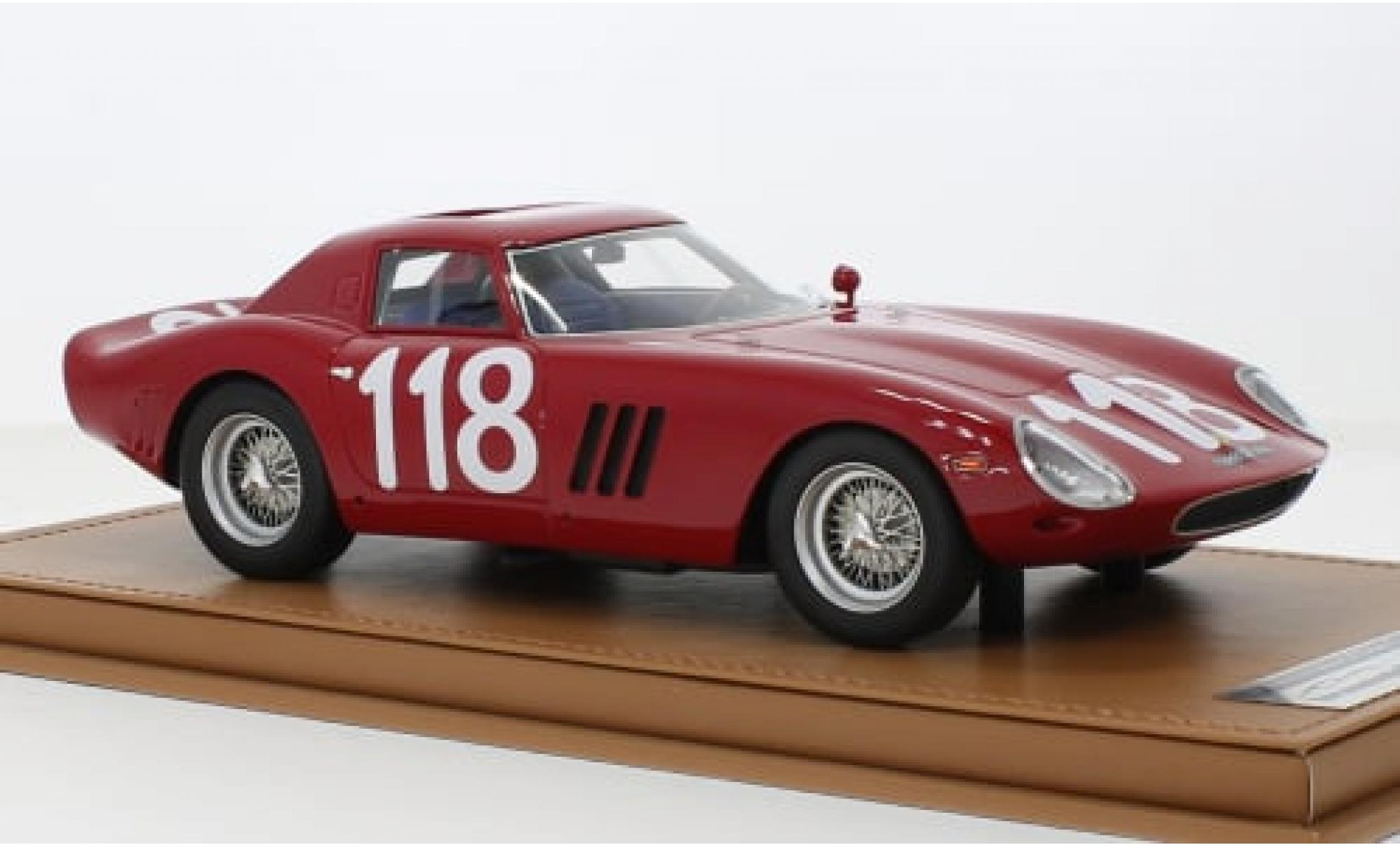 Ferrari 250 1/18 Tecnomodel GTO No.118 Targa Florio 1965 1:18 modellino in miniatura