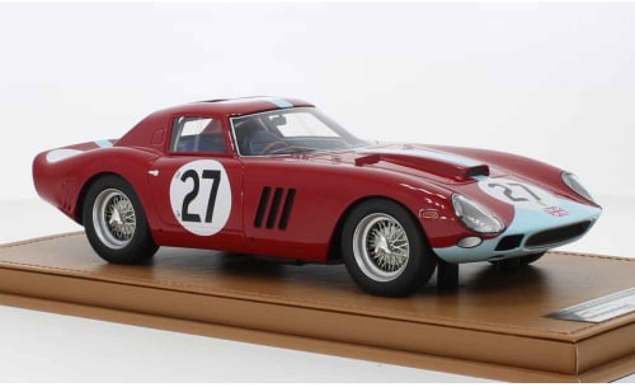 Ferrari 250 1/18 Tecnomodel GTO No.27 Tourist Trophy 1964 1:18 modellino in miniatura