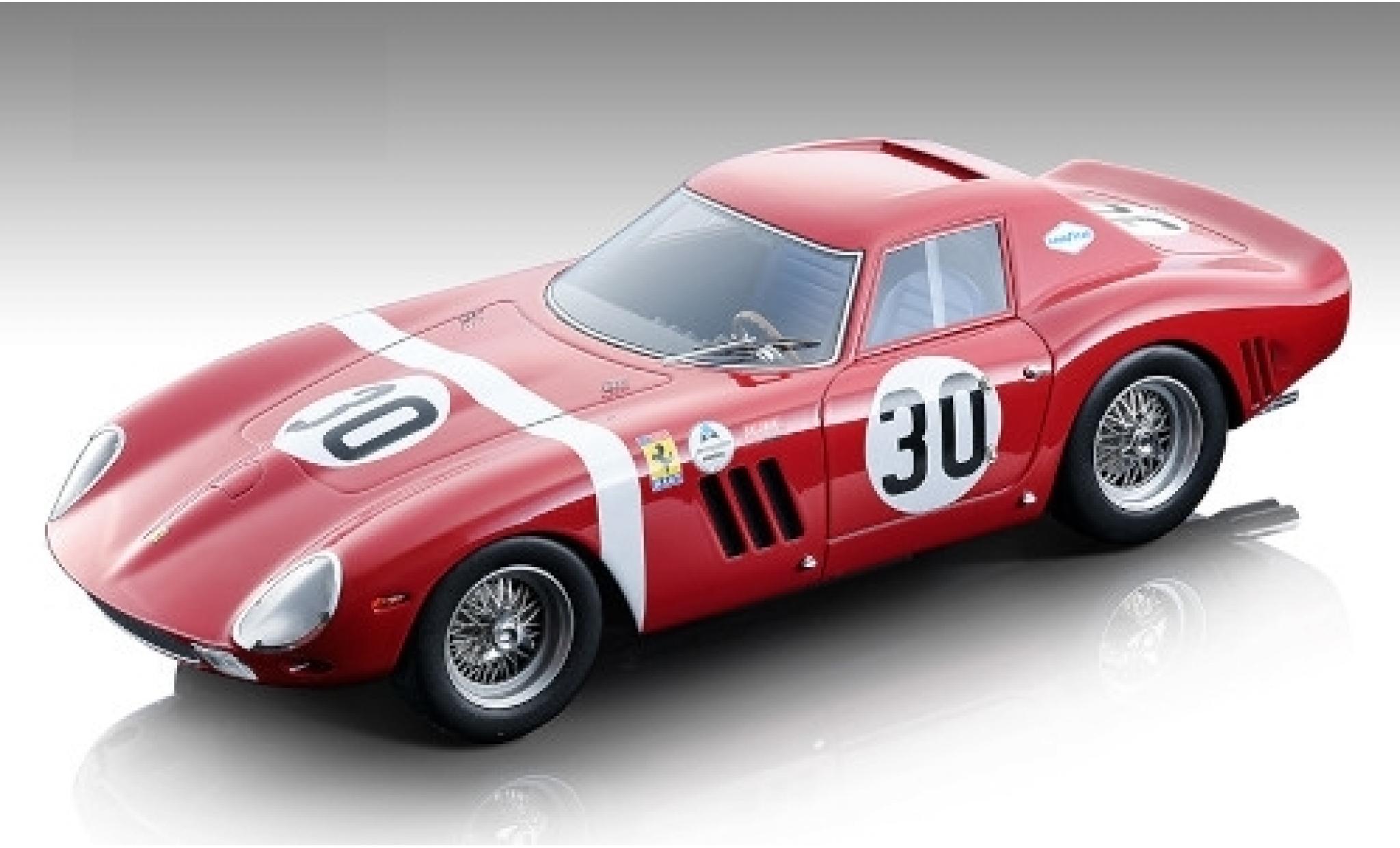 Ferrari 250 1/18 Tecnomodel GTO No.30 N.A.R.T. 12h Sebring 1964 D.Piper/M.Gammino/P.Rodriguez modellino in miniatura