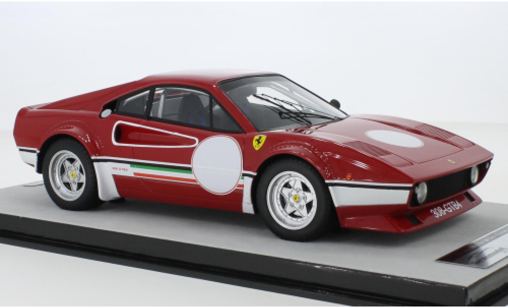 Ferrari 308 1/18 Tecnomodel GTB/4 LM Scuderia Test Fiorano 1976 N.Lauda modellino in miniatura