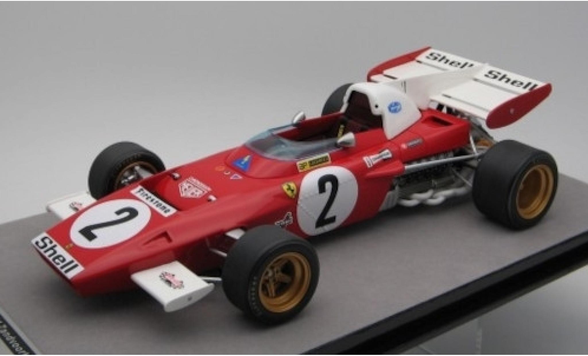 Ferrari 312 1/18 Tecnomodel B2 No.2 Scuderia Formel 1 GP Zandvoort 1971 J.Ickx modellino in miniatura