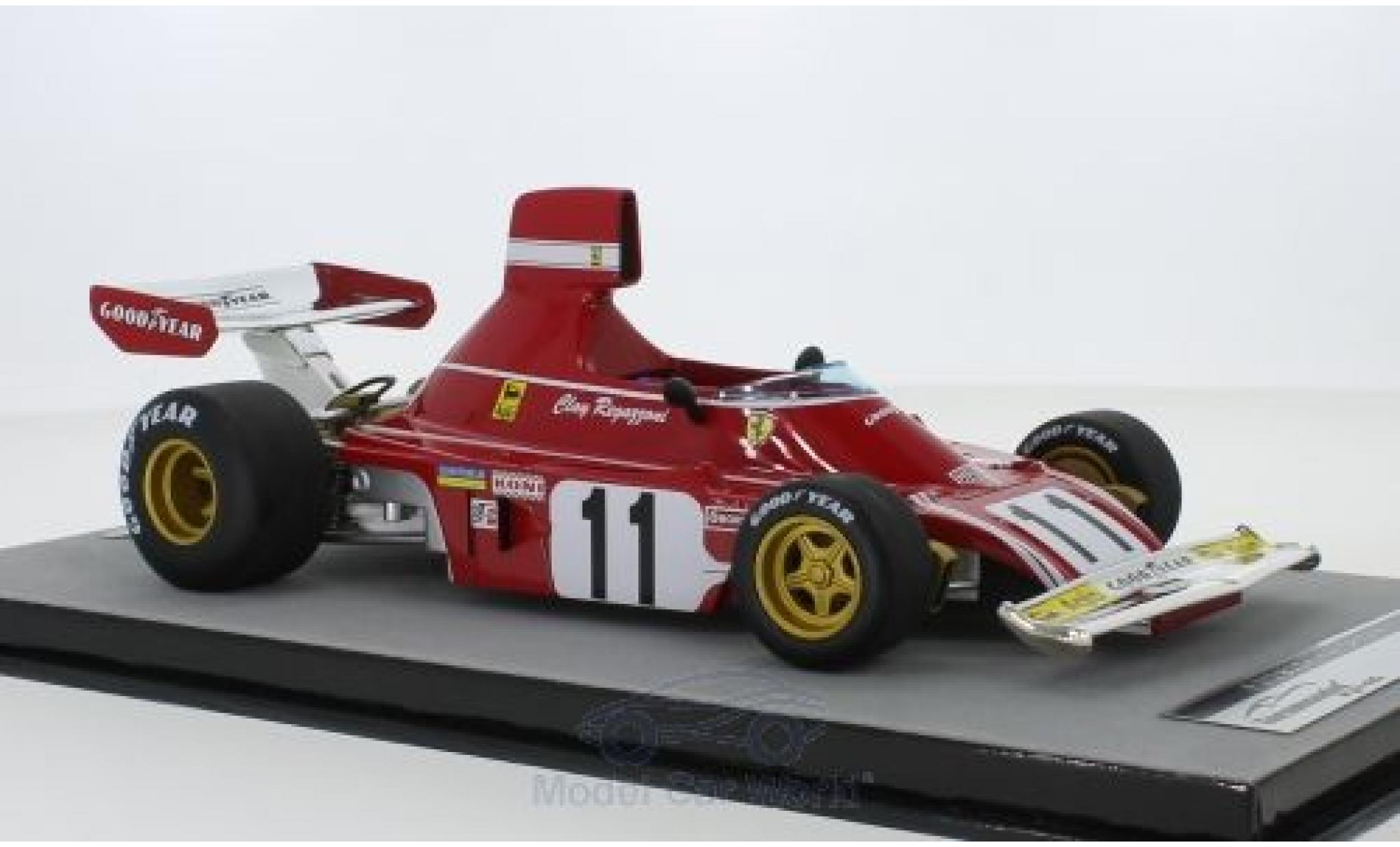 Ferrari 312 1/18 Tecnomodel B3 No.11 Scuderia Formel 1 GP Deutschland 1974 C.Regazzoni modellino in miniatura