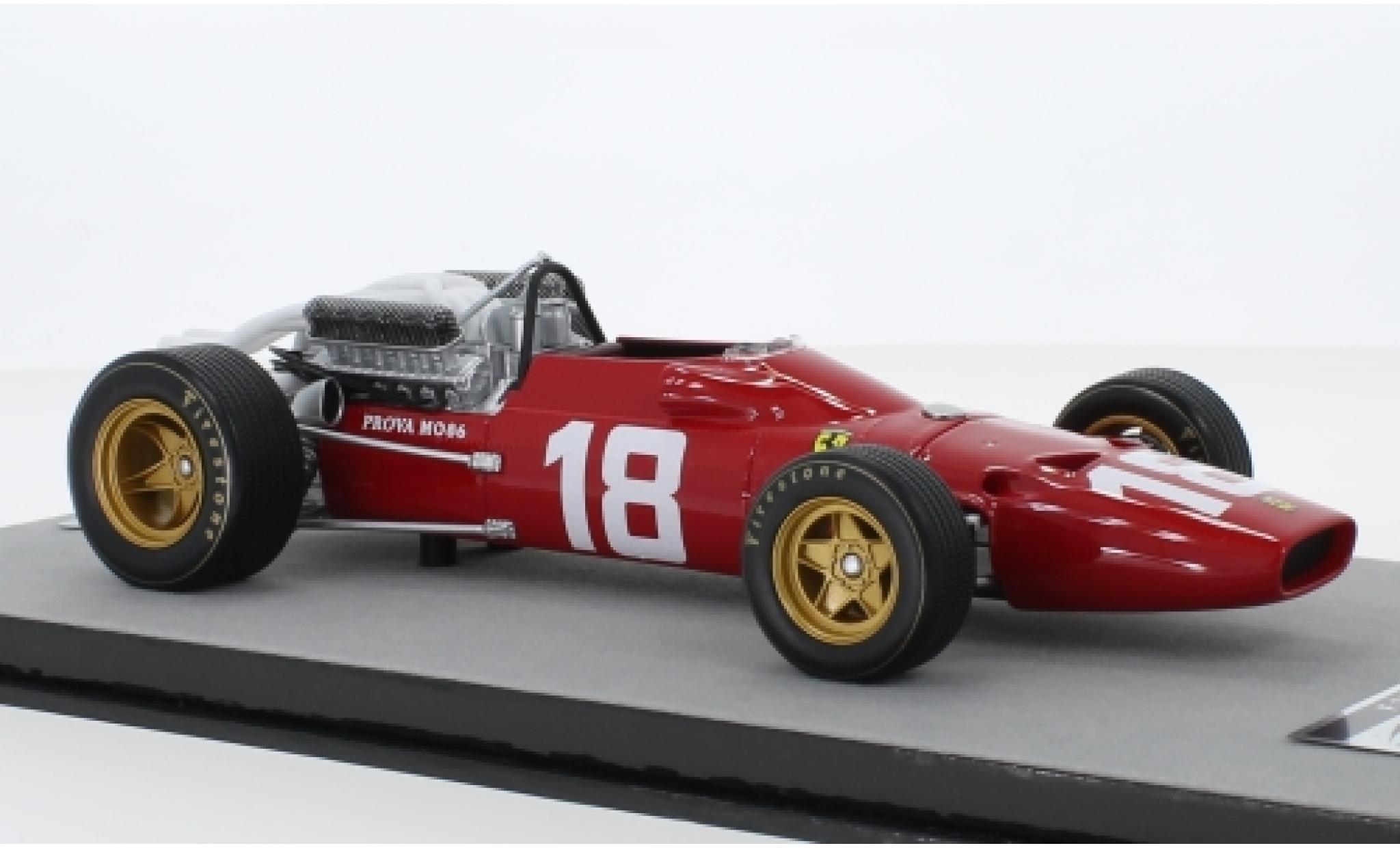 Ferrari 312 1/18 Tecnomodel F1-67 No.18 Scuderia Formel 1 GP Monaco 1967 L.Bandini modellino in miniatura