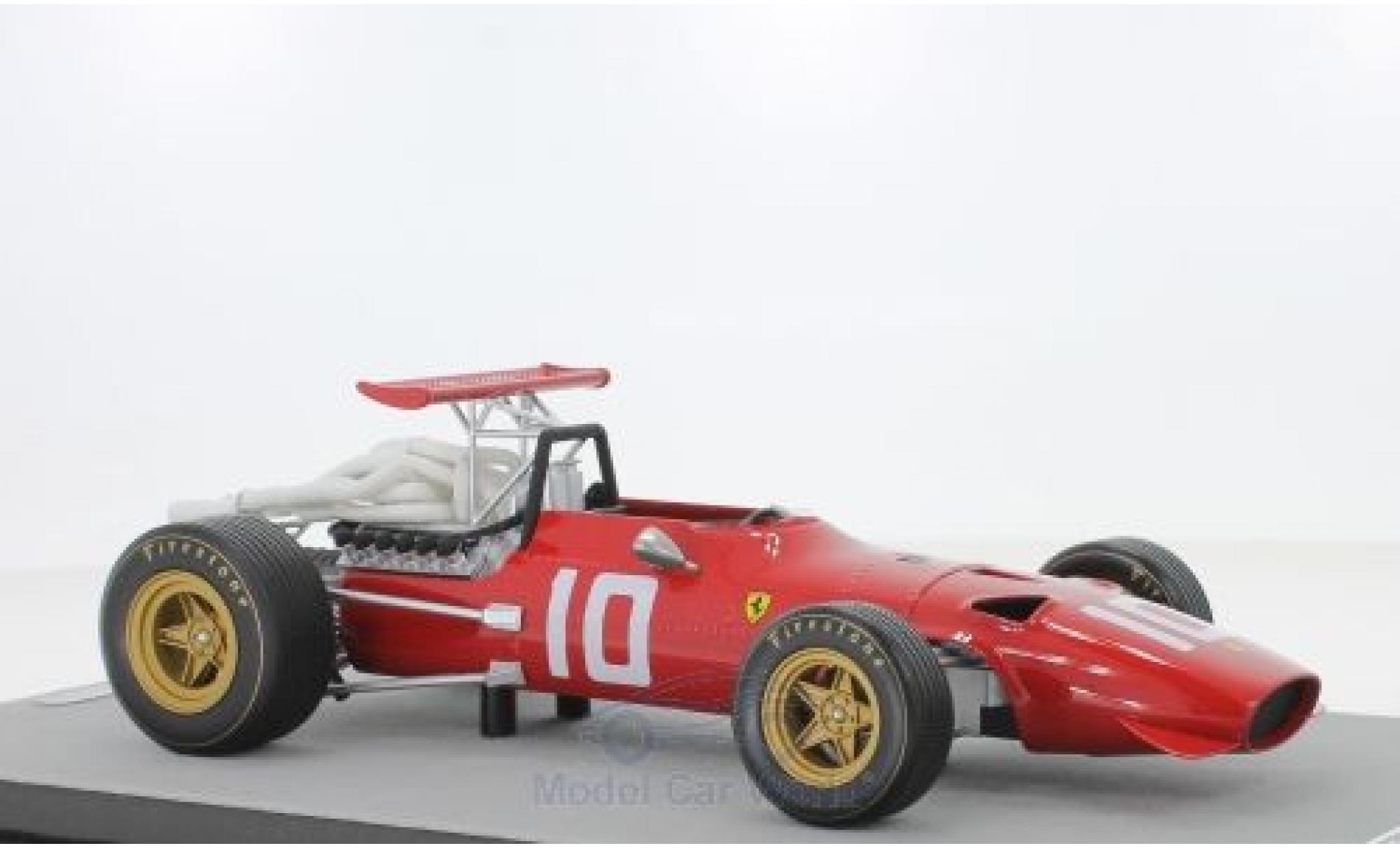 Ferrari 312 1/18 Tecnomodel F1/68 No.10 Scuderia Formel 1 GP Niederlande 1968 J.Ickx modellino in miniatura