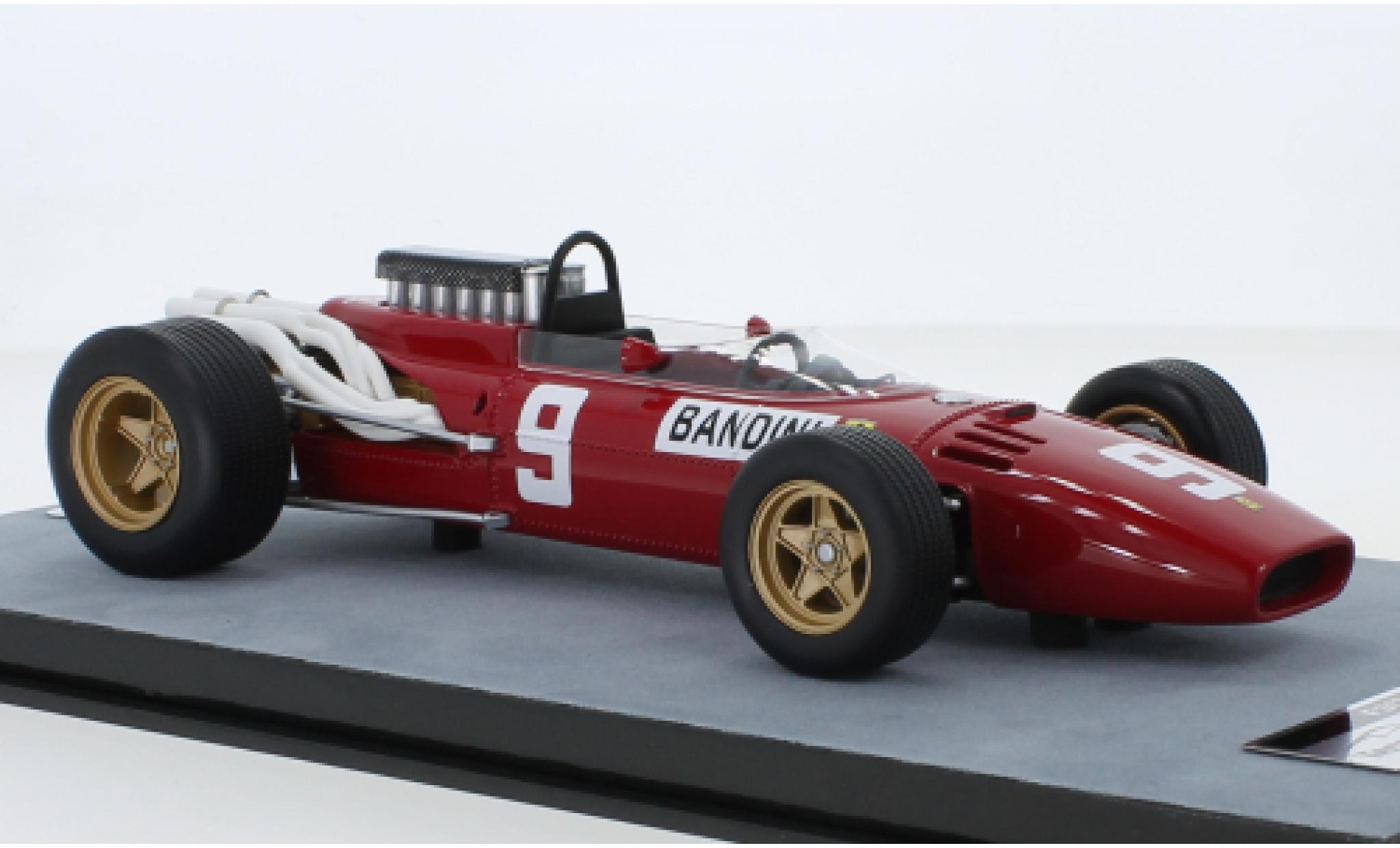 Ferrari 312 1/18 Tecnomodel F1 No.9 Scuderia Formel 1 GP Deutschland 1966 L.Bandini modellino in miniatura