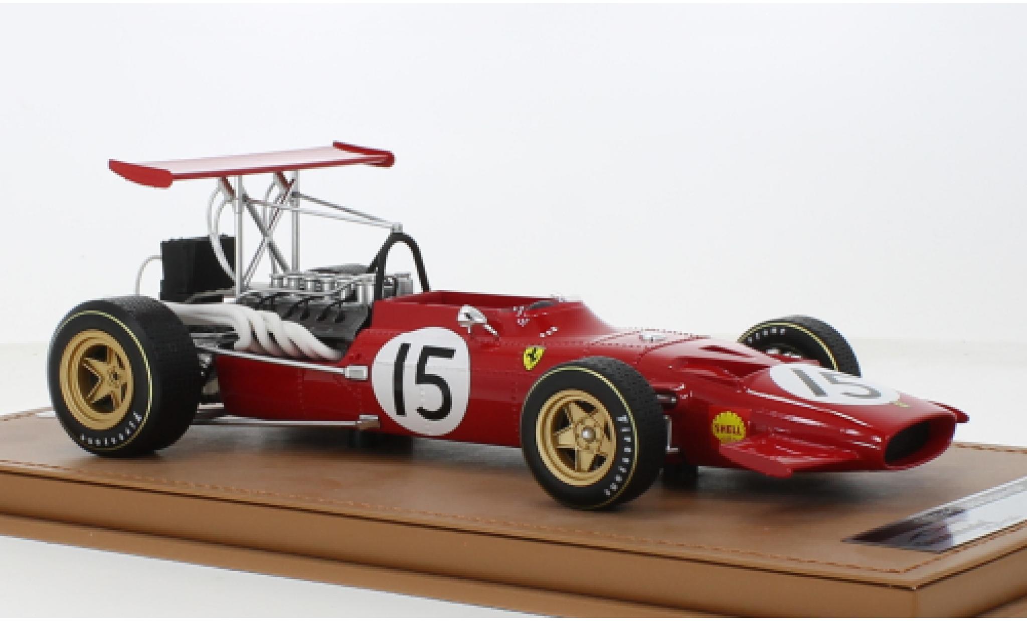 Ferrari 312 1/18 Tecnomodel No.15 Formel 1 GP Spanien 1969 1:18 modellino in miniatura
