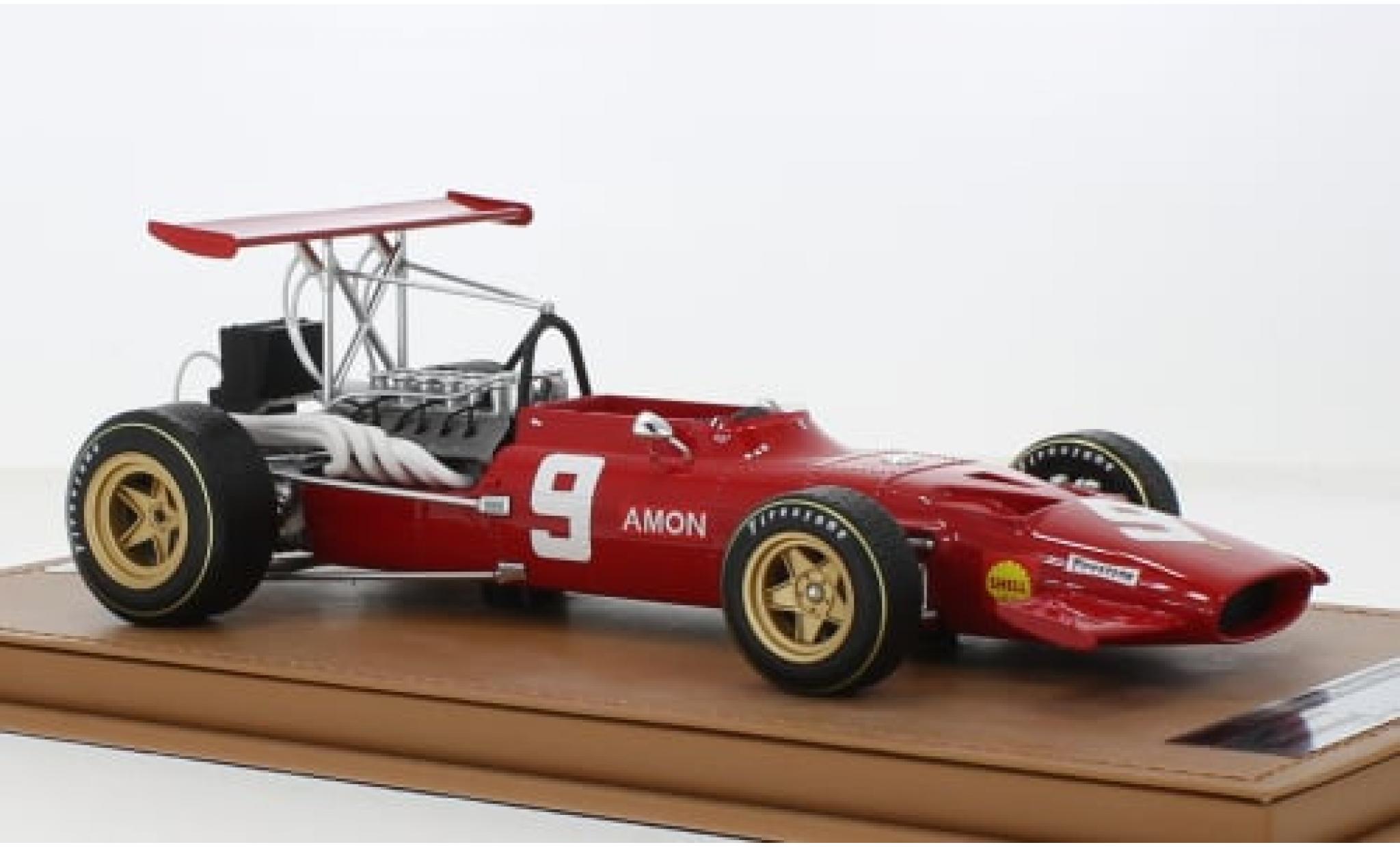 Ferrari 312 1/18 Tecnomodel No.9 Formel 1 GP Südafrika 1969 1:18 modellino in miniatura