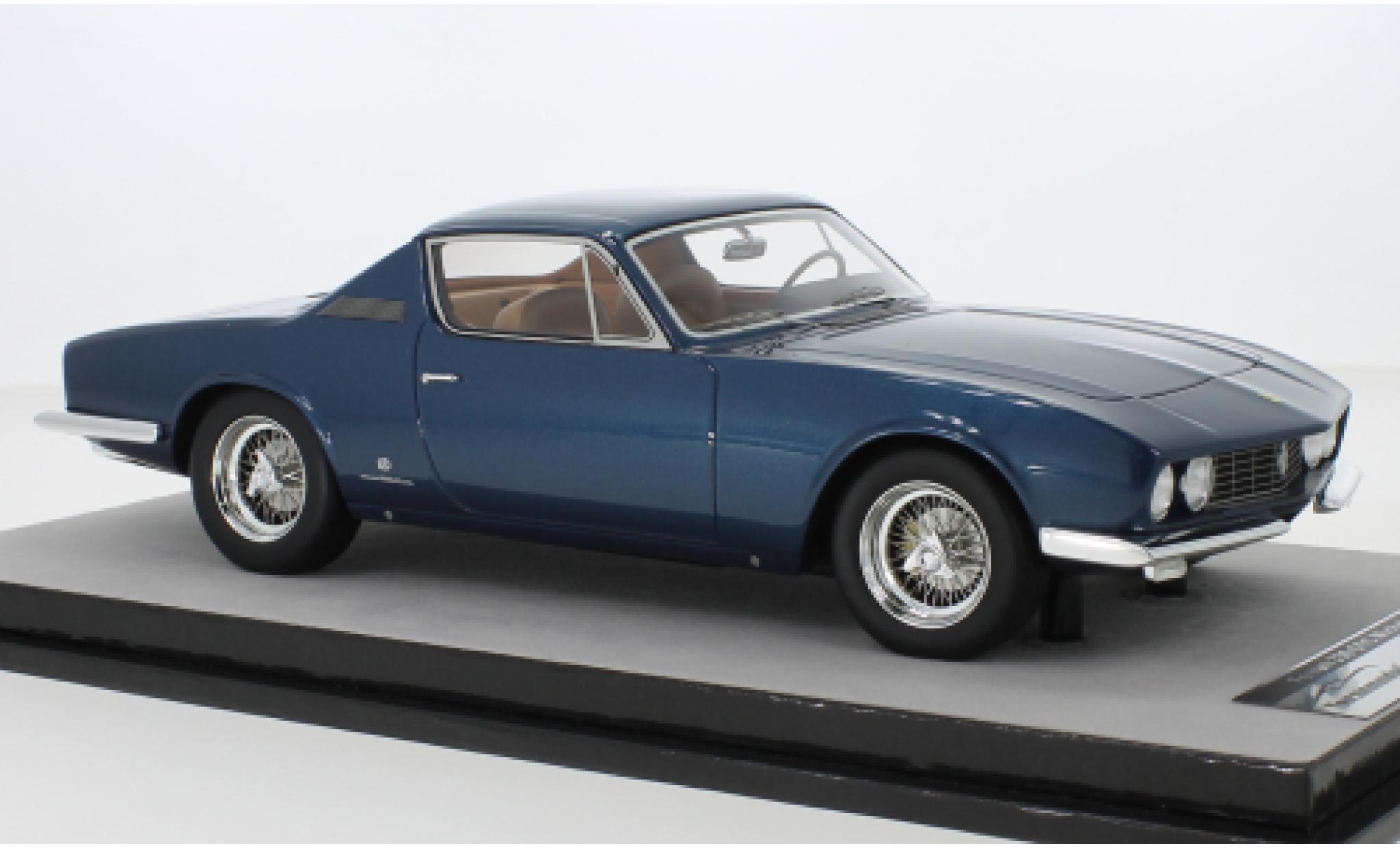 Ferrari 330 1/18 Tecnomodel GTC Michelotti metallico blu 1967 modellino in miniatura