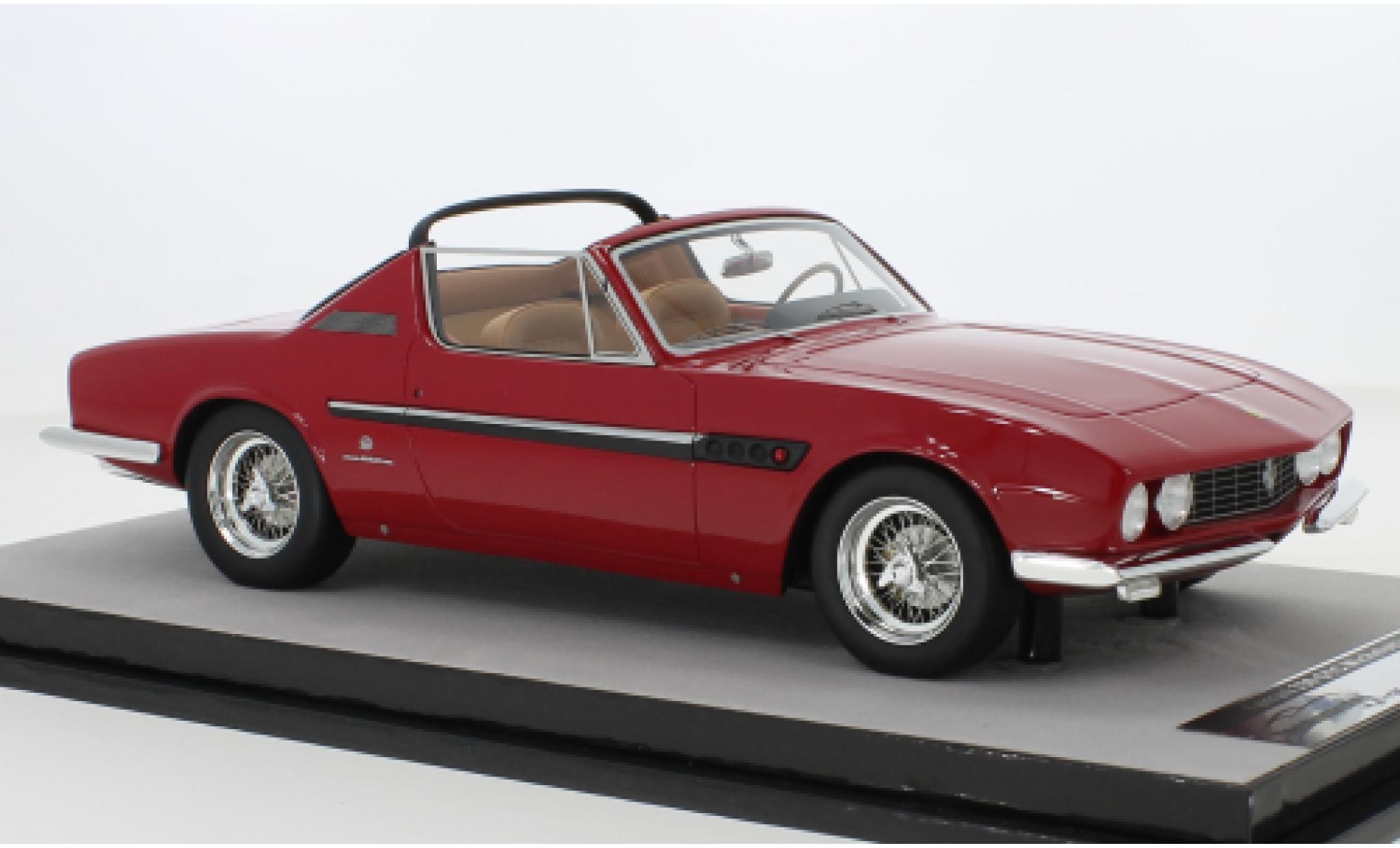 Ferrari 330 1/18 Tecnomodel GTS Spyder Michelotti rosso 1967 modellino in miniatura