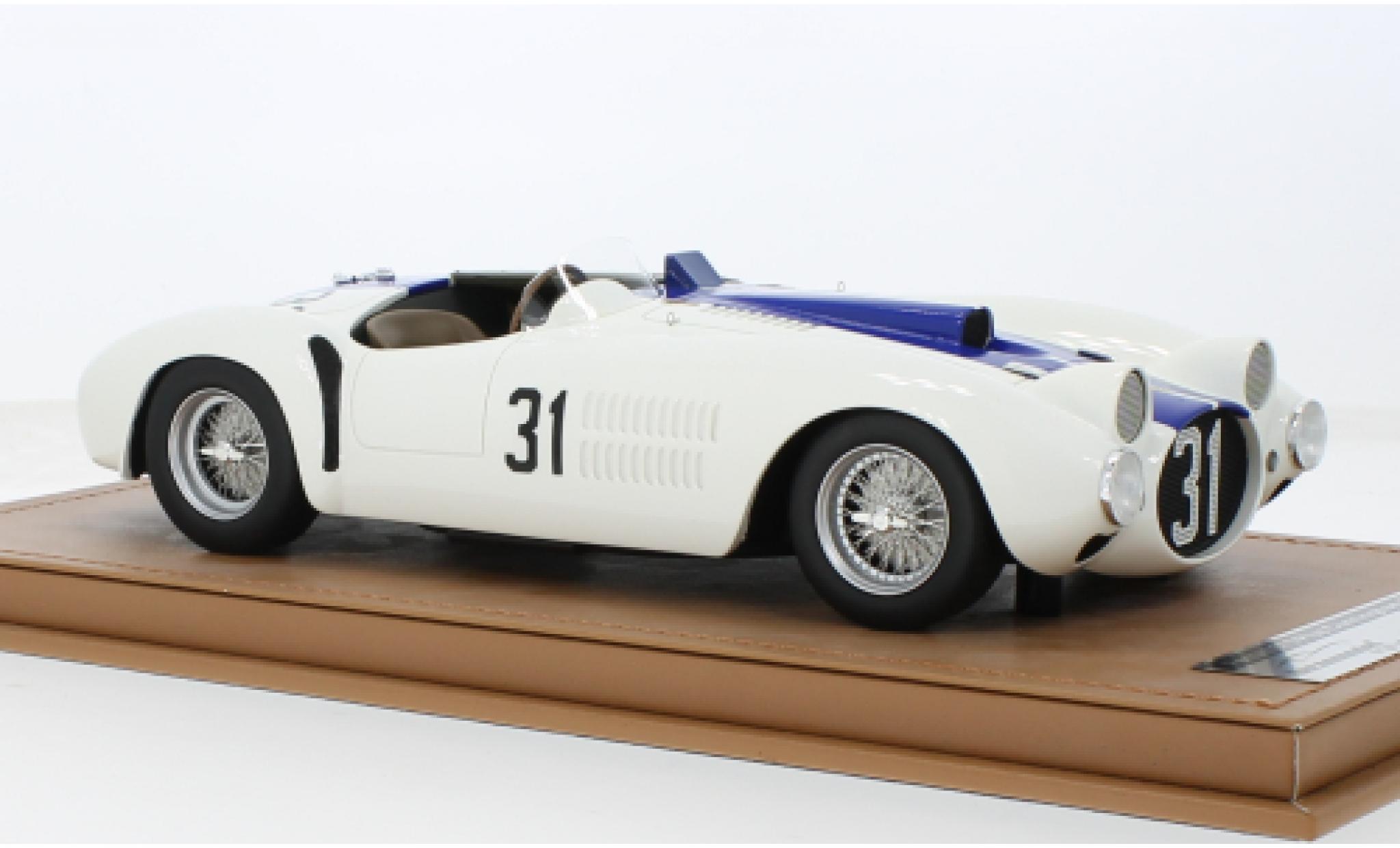 Ferrari 375 1/18 Tecnomodel Plus Cunningham RHD No.31 SCCA Lockbourne 1954 1:18 modellino in miniatura