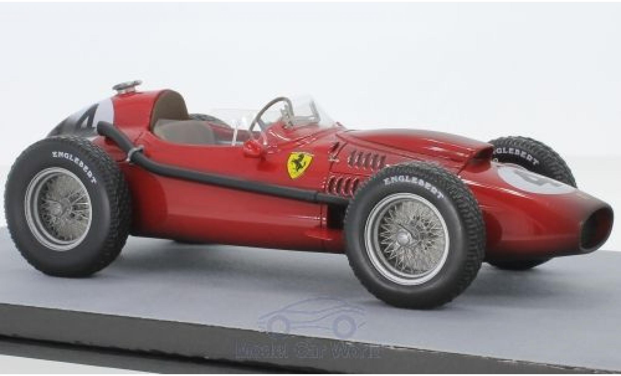 Ferrari Dino 1/18 Tecnomodel 246 F1 No.4 Formel 1 GP Frankreich 1958 Final Race Version M.Hawthorn modellino in miniatura