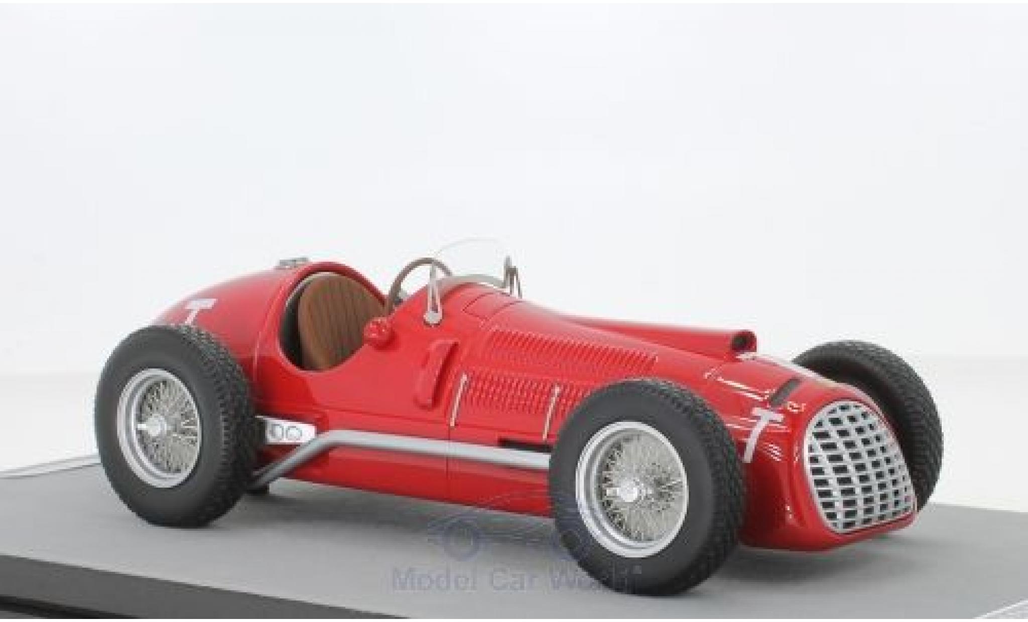 Ferrari F1 1/18 Tecnomodel 275 Scuderia Formel 1 Test Genf 1950 A.Ascari modellino in miniatura