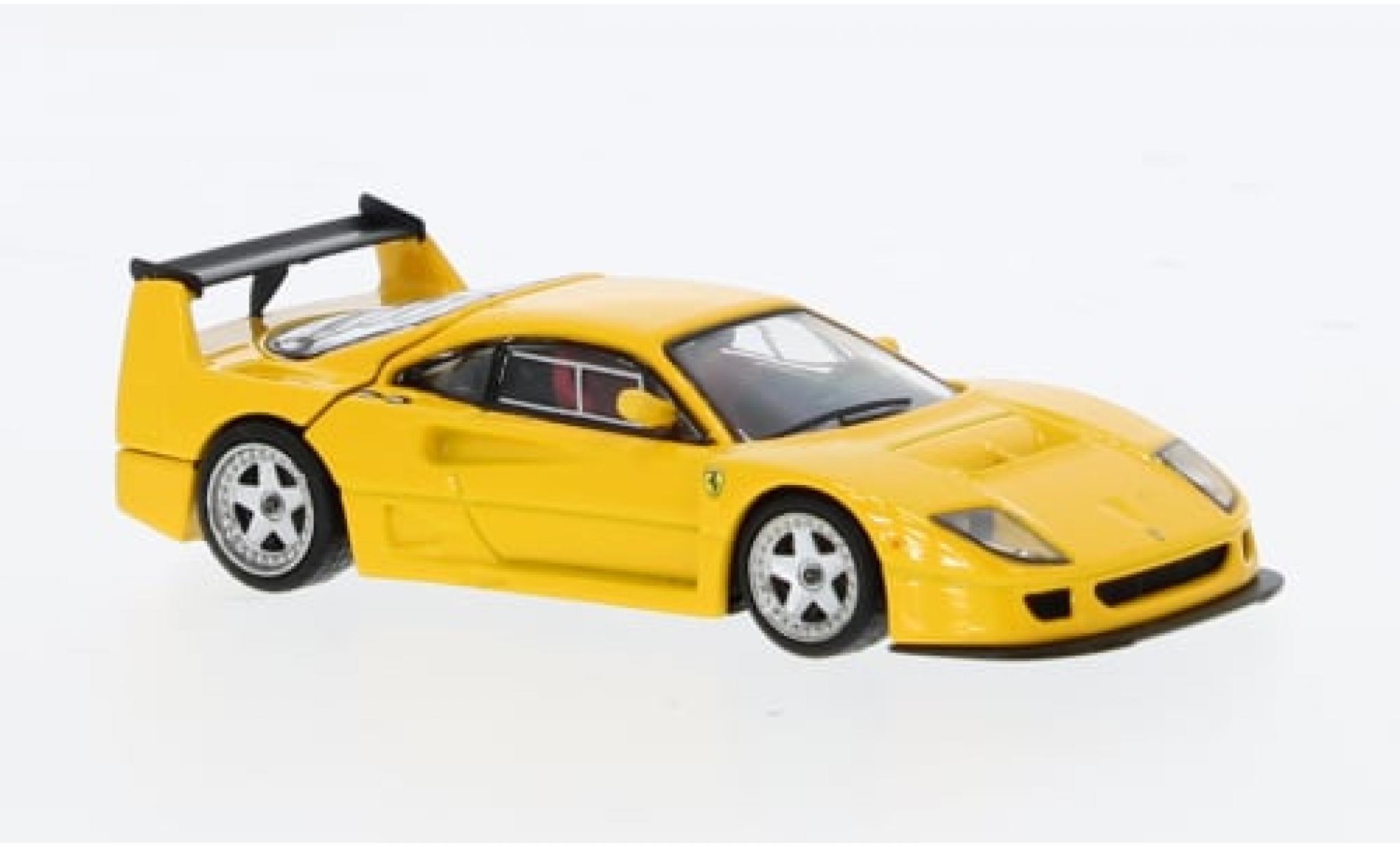 Ferrari F40 1/64 Tecnomodel LM gelb 1996 1:64 modellino in miniatura