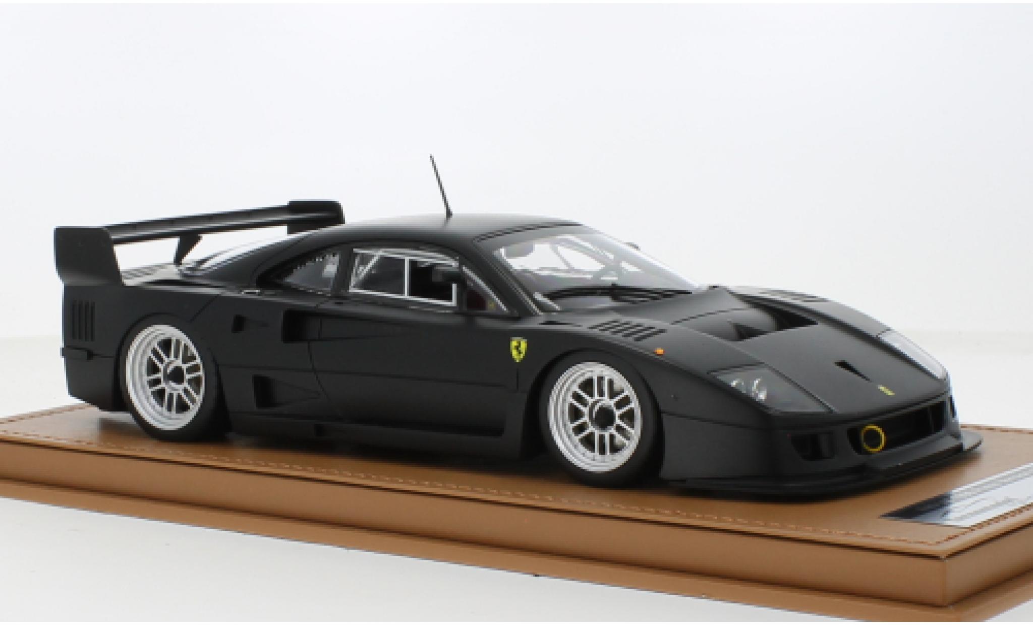 Ferrari F40 1/18 Tecnomodel LM matt-schwarz 1996 1:18 modellino in miniatura