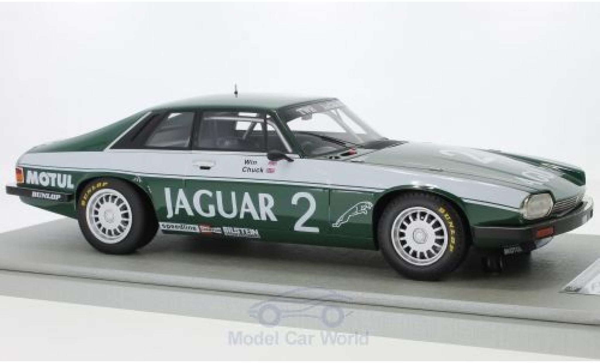 Jaguar XJS 1984 1/18 Tecnomodel RHD No.2 T.W.R Racing ETCC 500 km Donington 1984 W.Percy/C.Nicholson modellino in miniatura