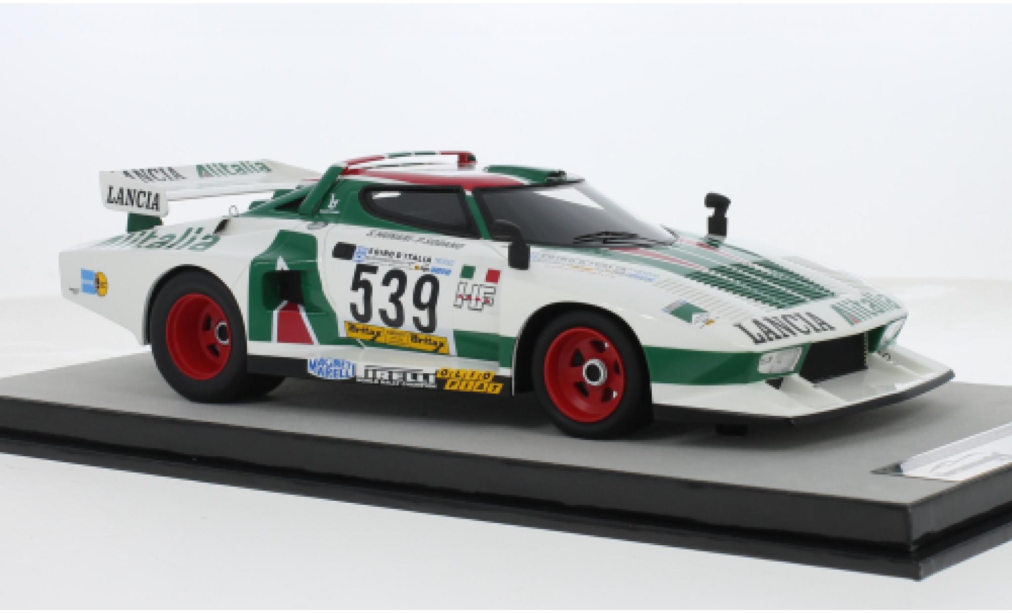 Lancia Stratos 1/18 Tecnomodel Gruppe 5 No.539 Alitalia Giro de Italia 1977 1:18 modellino in miniatura