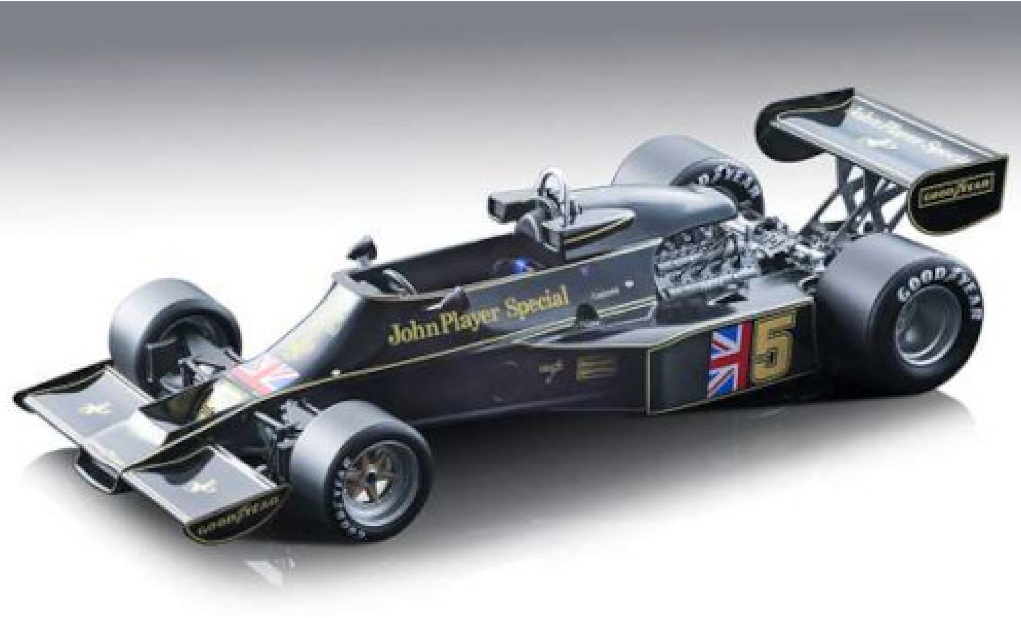 Lotus 77 1/18 Tecnomodel F1 No.5 John Player Team John Player Special Formel 1 GP Japan 1976 M.Andretti modellino in miniatura
