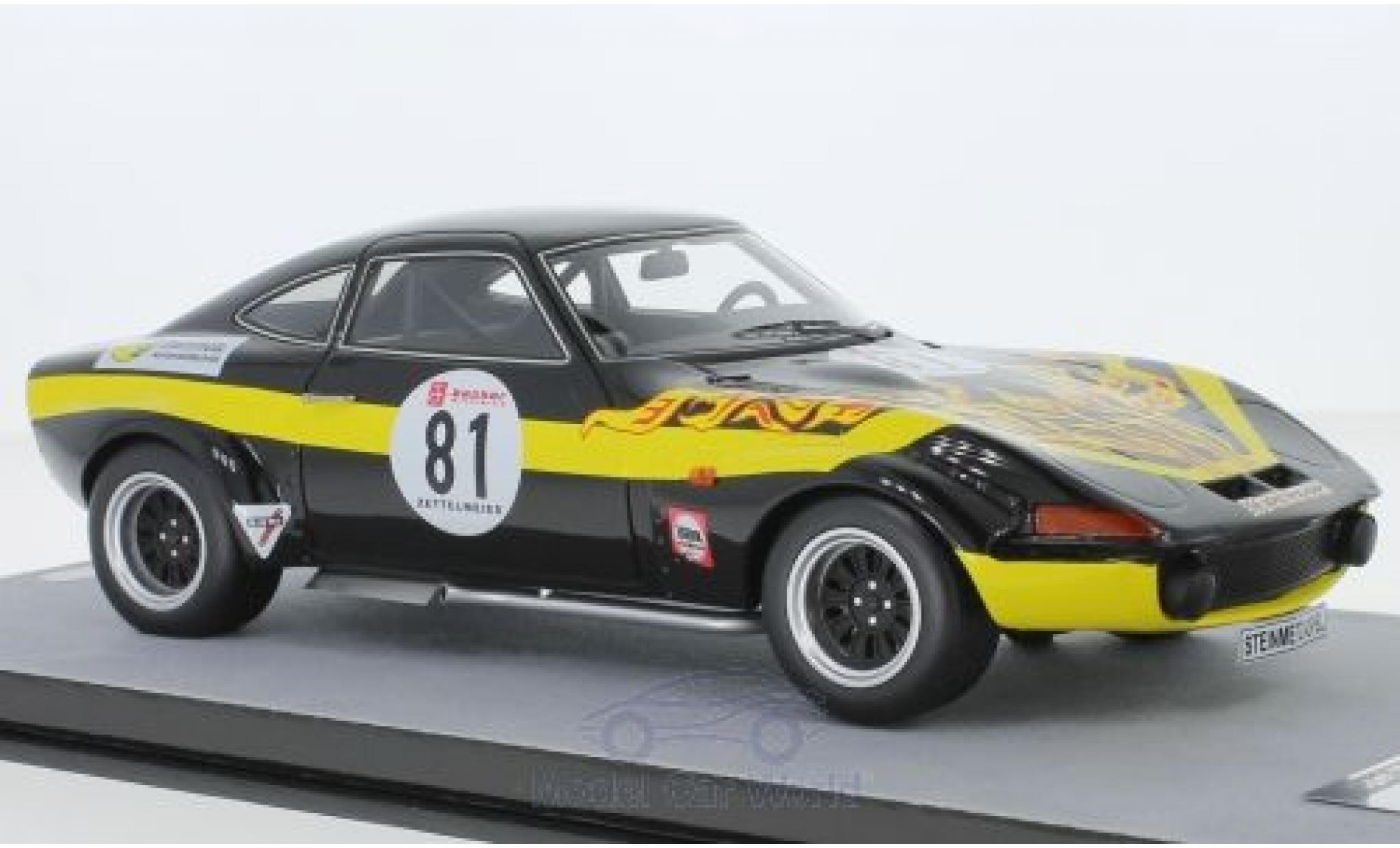 Opel GT 1/18 Tecnomodel 1900 No.81 500km Nürburgring 1971 G.Schuler/D.Frohlich modellino in miniatura