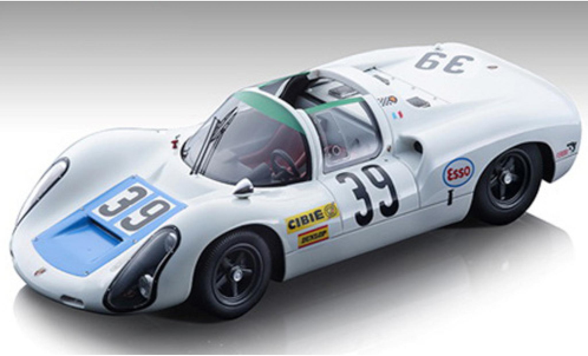 Porsche 910 1/18 Tecnomodel No.39 24h Le Mans 1969 C.Poirosso/P.Maublanc modellino in miniatura