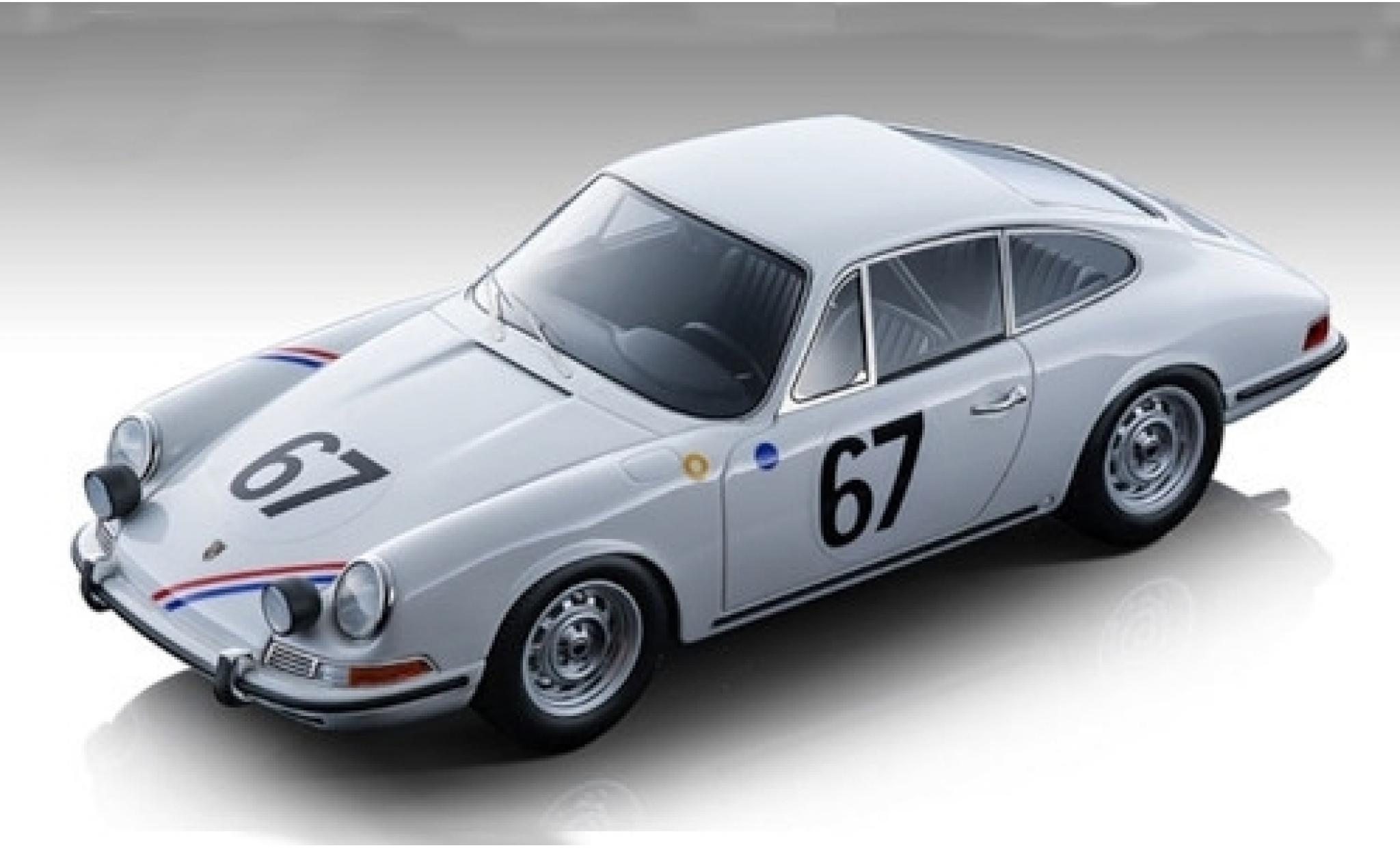 Porsche 911 1/18 Tecnomodel S No.67 24h Le Mans 1967 P.Boutin/P.Sanson modellino in miniatura