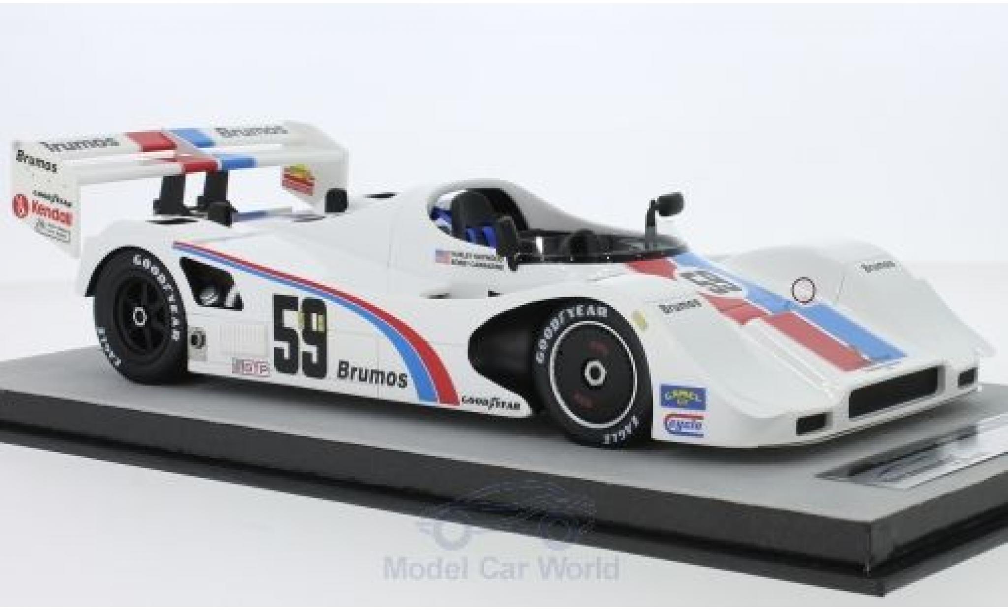 Porsche 966 1/18 Tecnomodel No.59 12h Sebring 1992 H.Haywood/B.Carradine modellino in miniatura