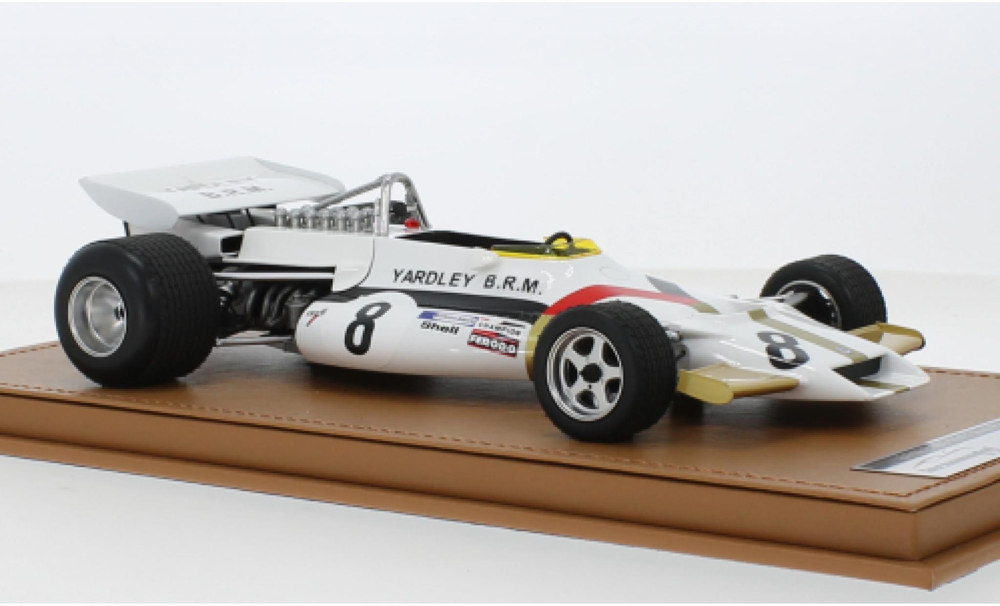 Brm P160 1/18 Tecnomodel BRM No.8 Yardley Team BRM Yardley formule 1 GP Pays-Bas 1971 modellino in miniatura