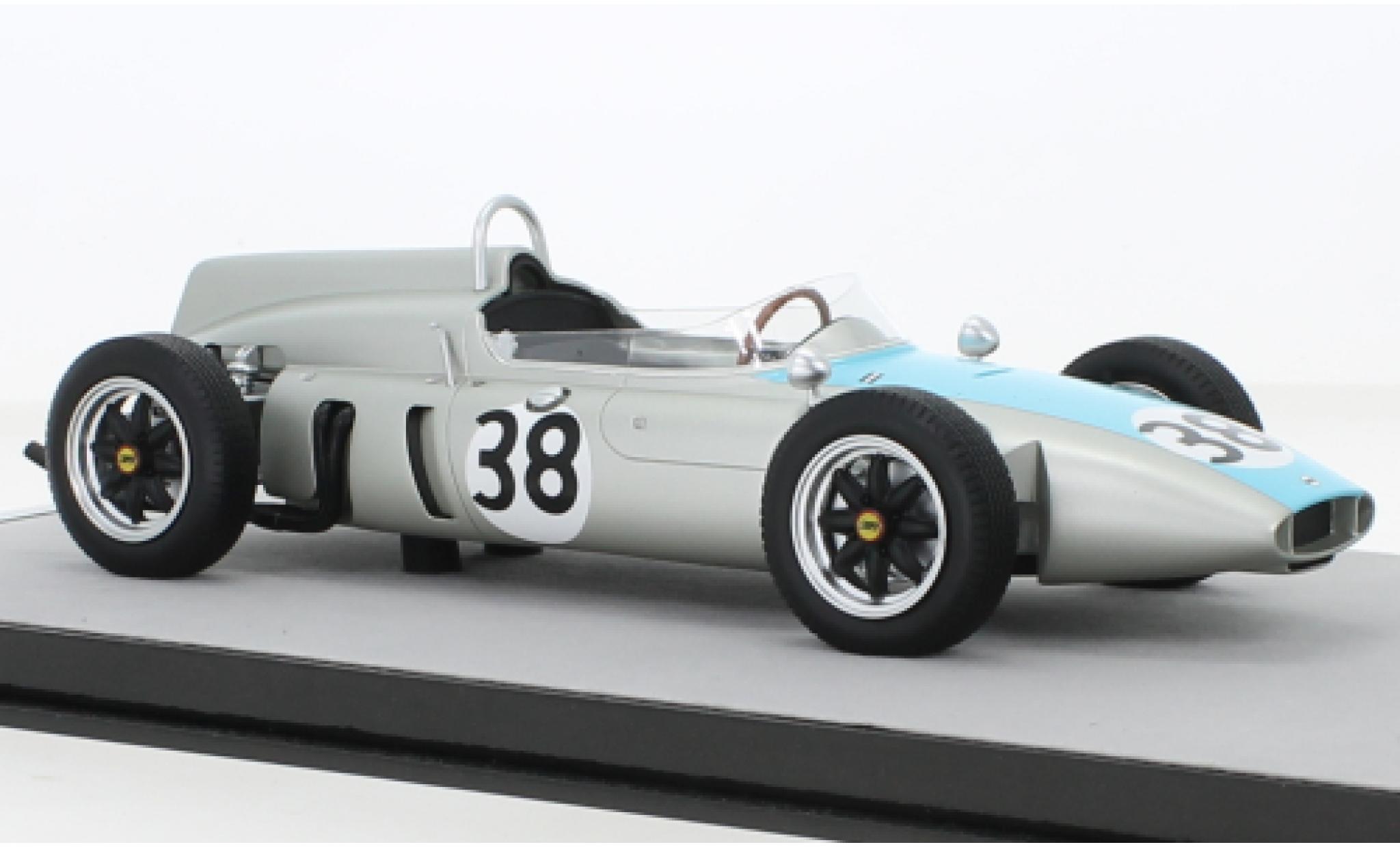 Cooper T53 1/18 Tecnomodel Climax No.38 Formel 1 GP Deutschland 1961 modellino in miniatura