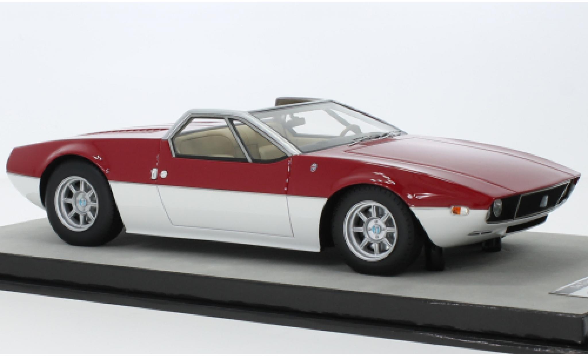De Tomaso Mangusta 1/18 Tecnomodel Spyder rosso/d 1966 modellino in miniatura