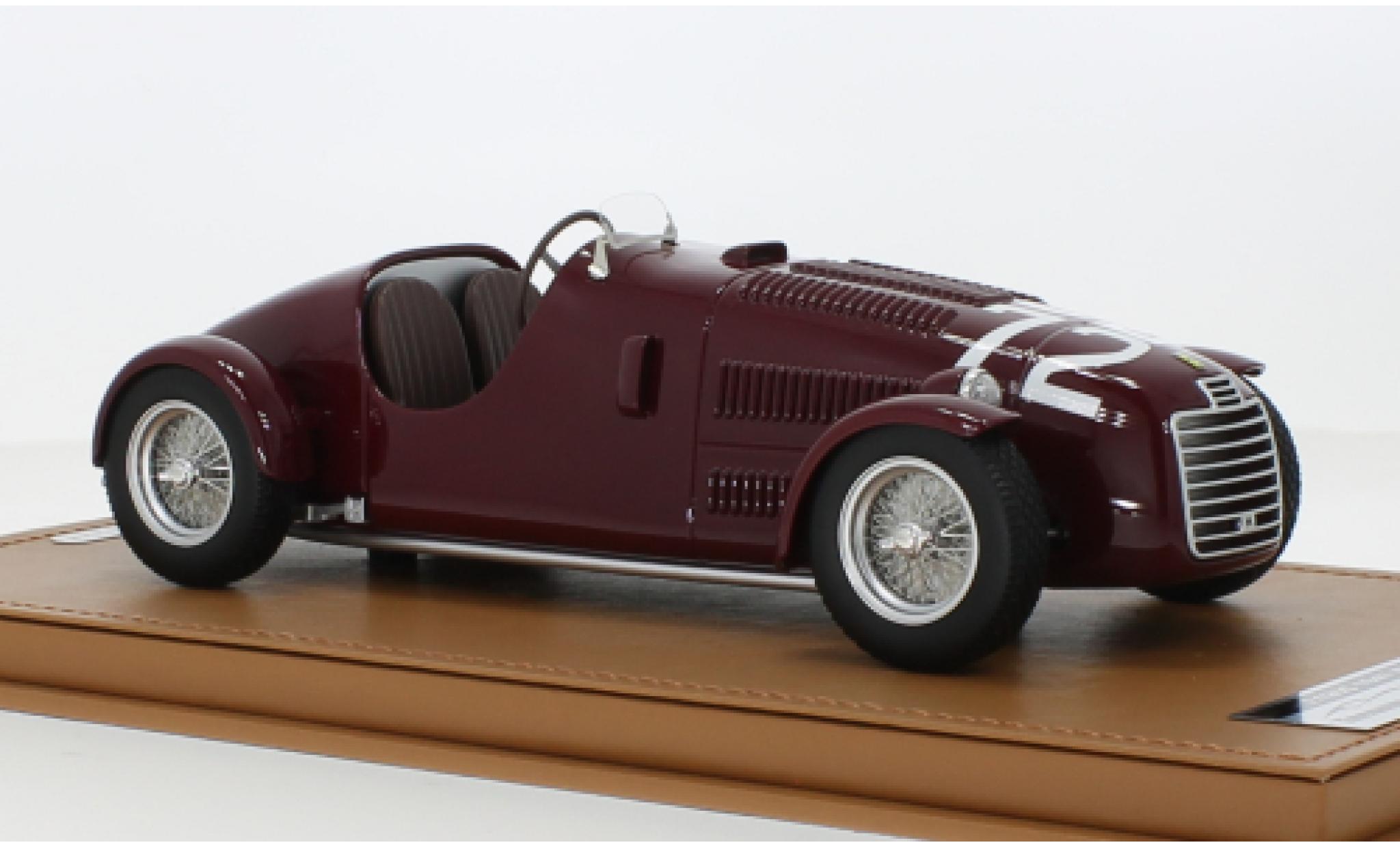 Ferrari 125 1/18 Tecnomodel C RHD No.72 Circuit Folri 1947 modellino in miniatura