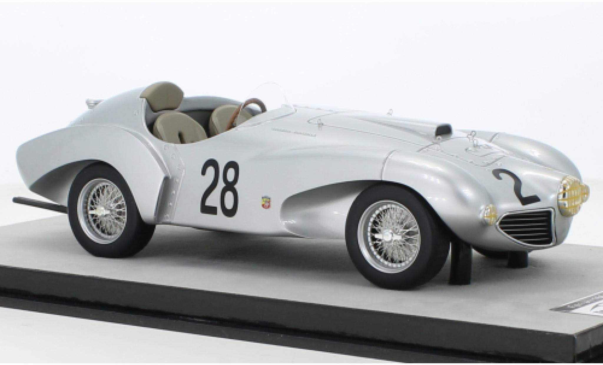 Ferrari 166 1/18 Tecnomodel MM Abarth RHD No.28 Targa Florio 1953 modellino in miniatura
