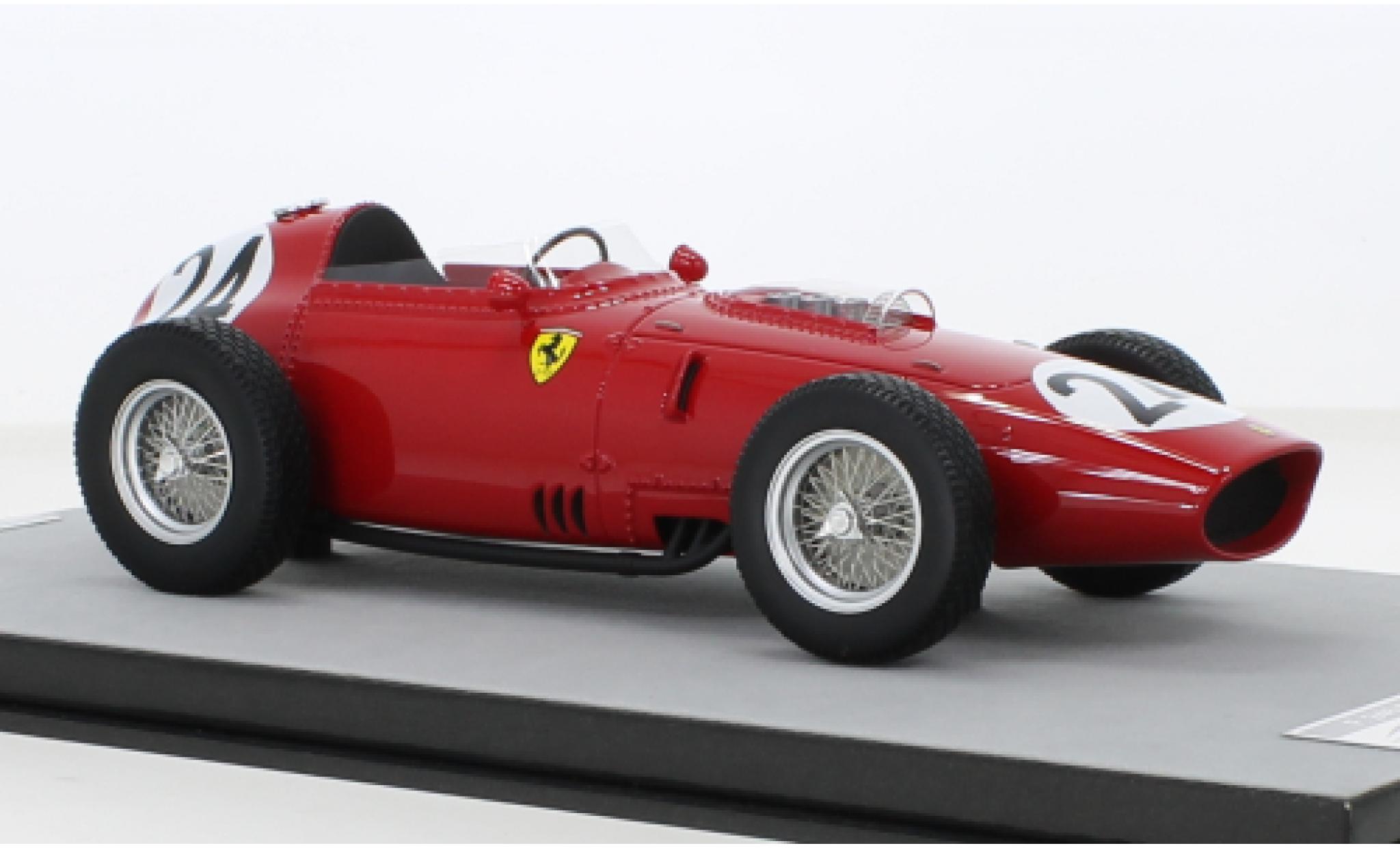 Ferrari 246 1/18 Tecnomodel /256 Dino No.24 Formel 1 GP Reims 1959 modellino in miniatura