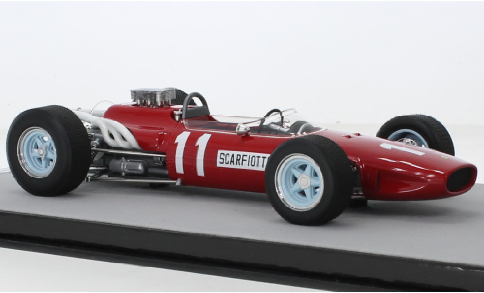 Ferrari 246 1/18 Tecnomodel No.11 formule 1 GP Allemagne 1966 modellino in miniatura