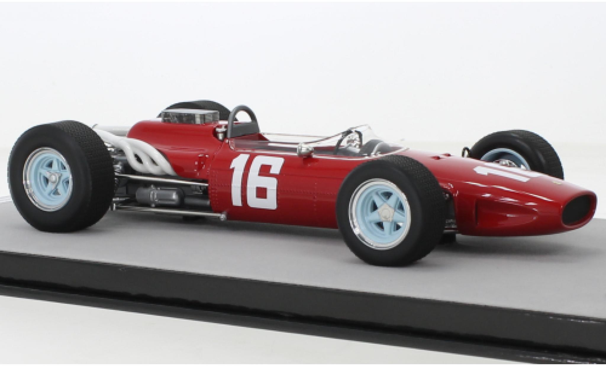 Ferrari 246 1/18 Tecnomodel No.16 formule 1 GP Monaco 1966 modellino in miniatura